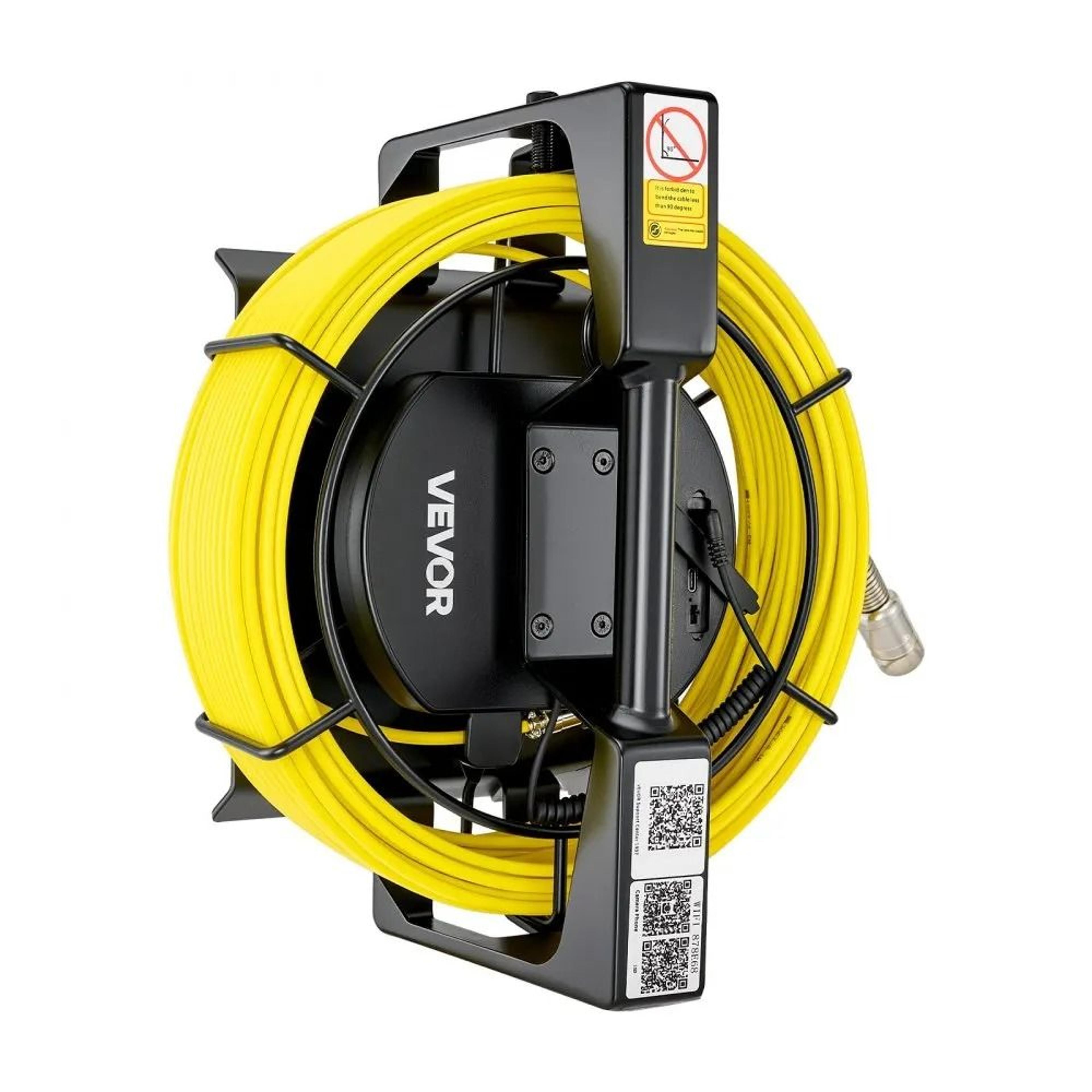 WiFi Sewer Camera 20m HD Drain Pipe Inspection Camera With IP68 Waterproof Cable 7