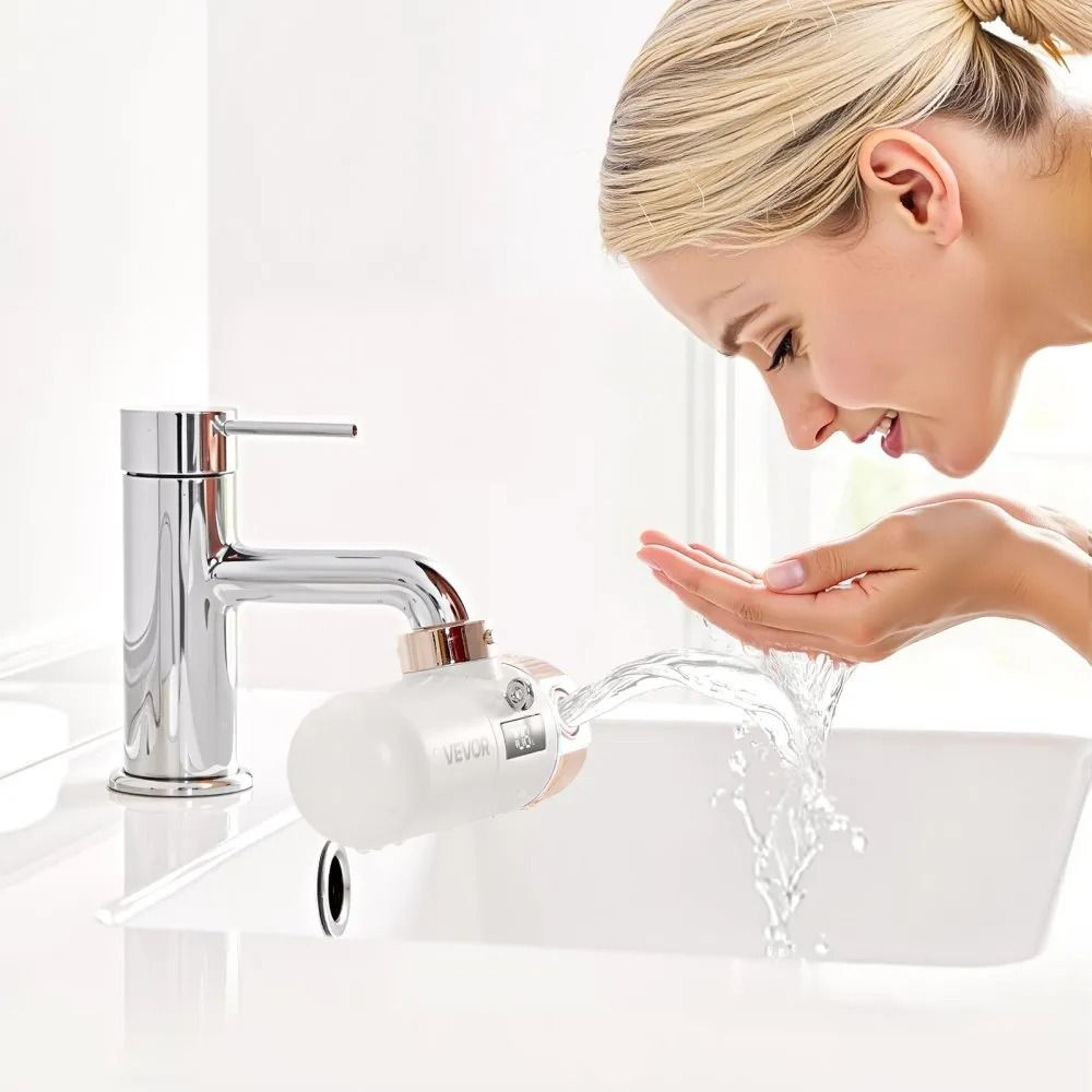 Skincare Water Filter Faucet Purifier With Micro Nano Bubble For Soft Skin 5