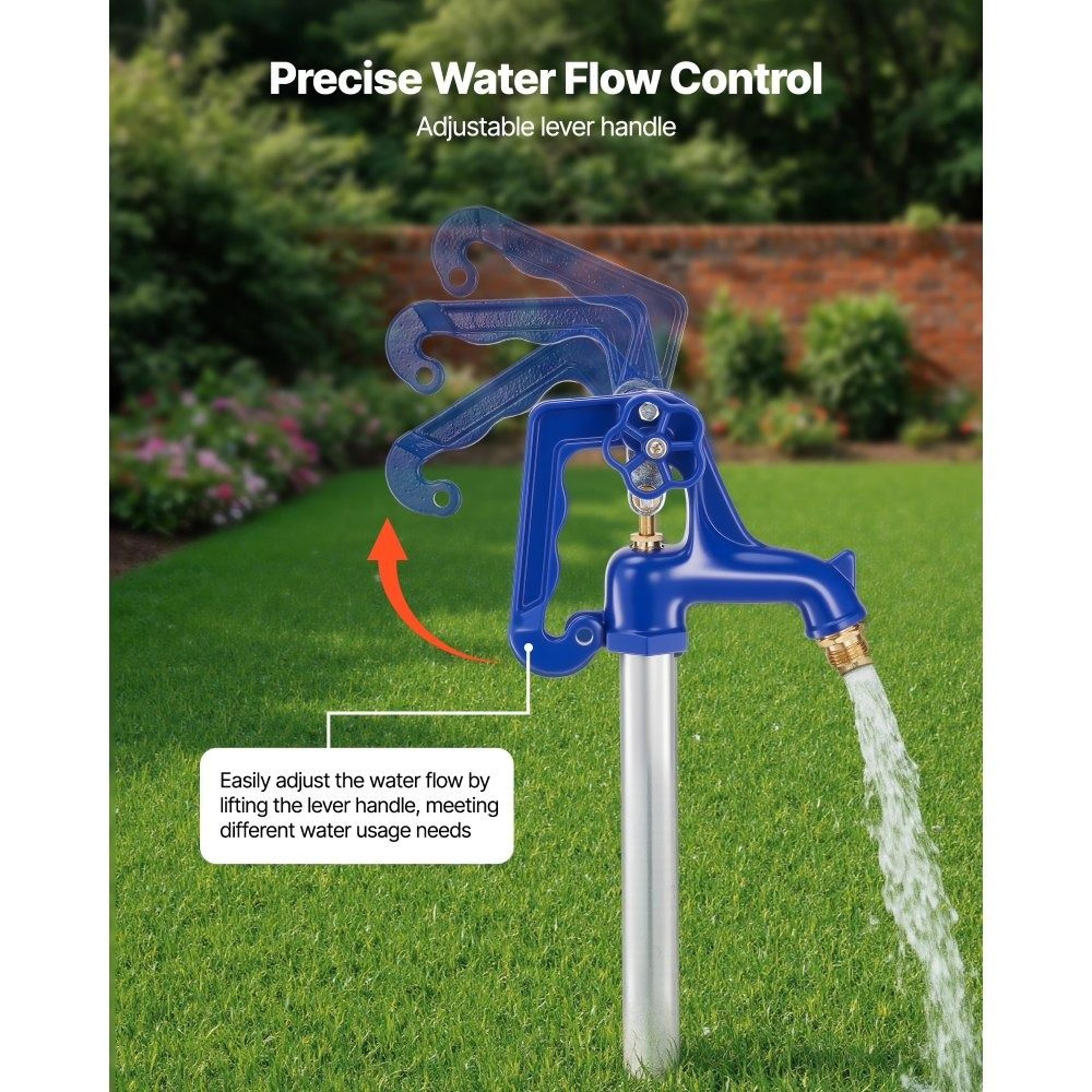 Frost Proof Yard Hydrant 622FT Freeze Proof Outdoor Faucet For Garden Farm Irrigation 1