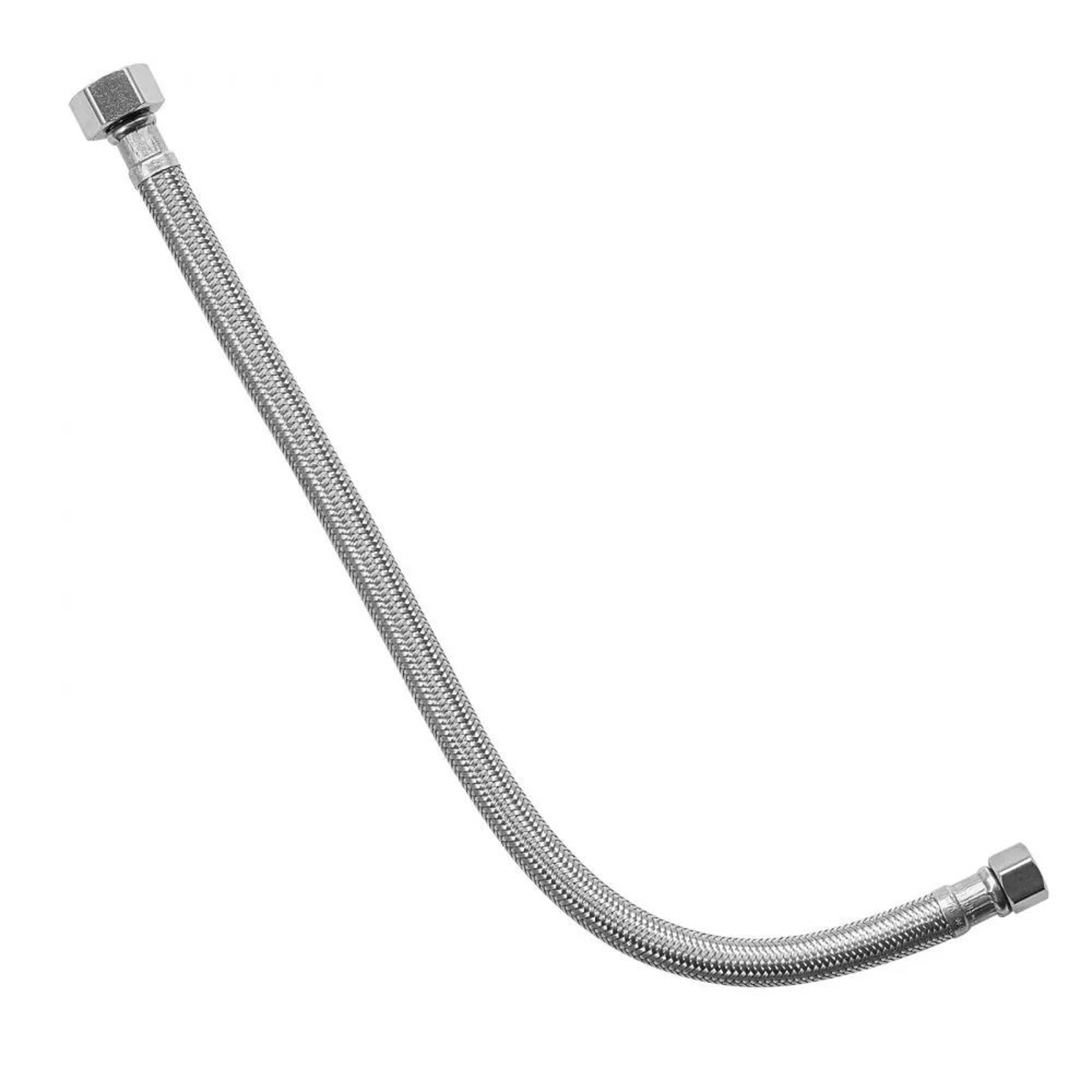 24 Inch Braided Stainless Steel Faucet Supply Line Connector 2 Pack 7