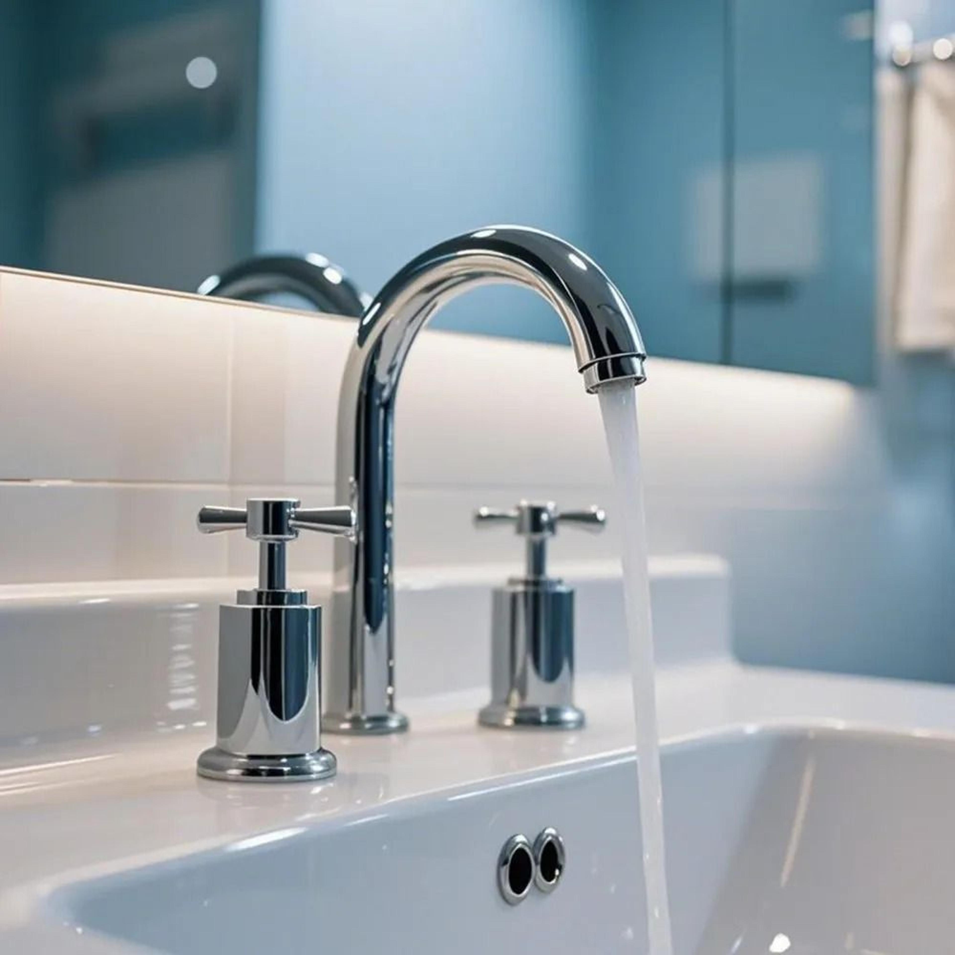24 Inch Braided Stainless Steel Faucet Supply Line Connector 2 Pack 6