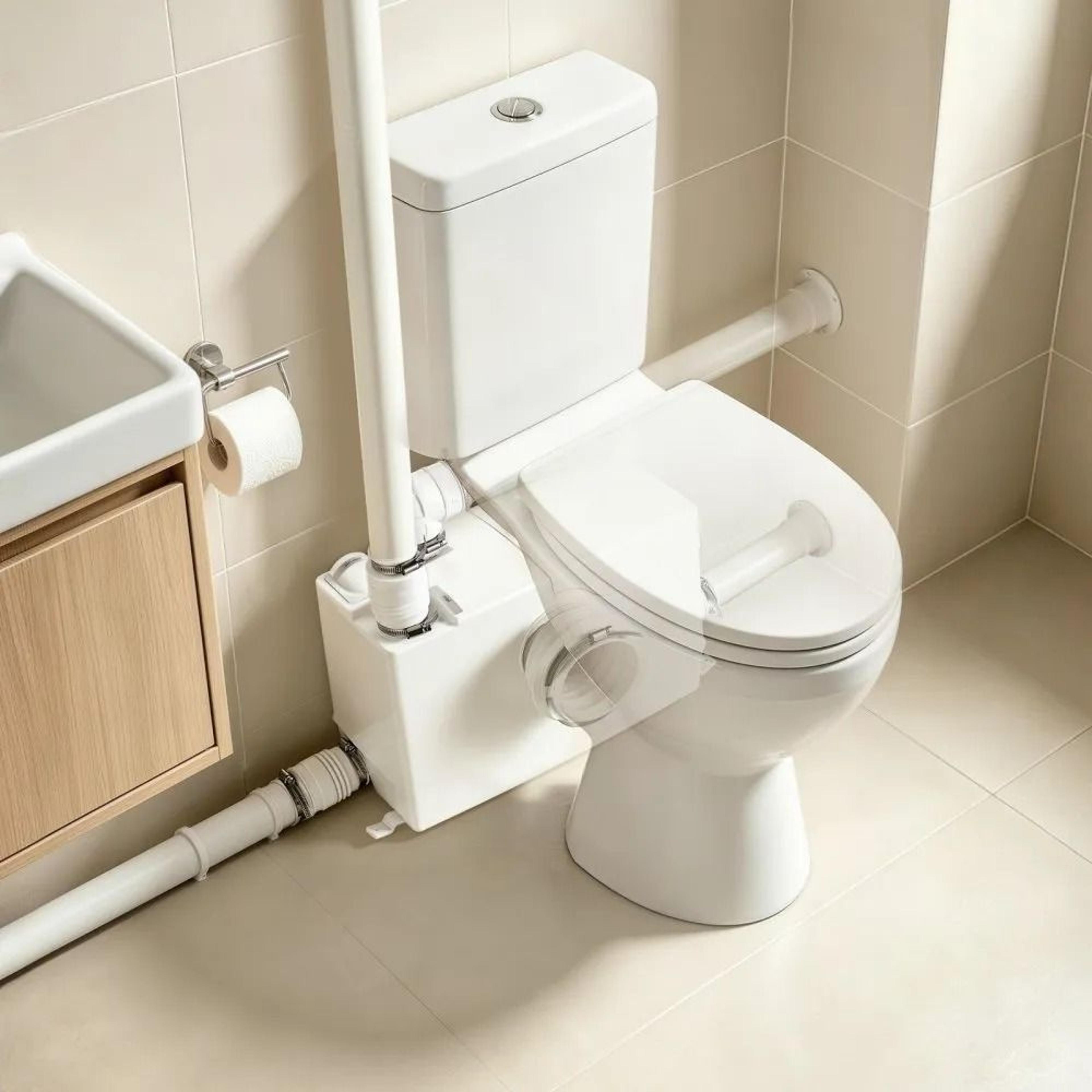 800W Macerator Pump 12000Lh Upflush Sewage Pump For Basement Toilets 6