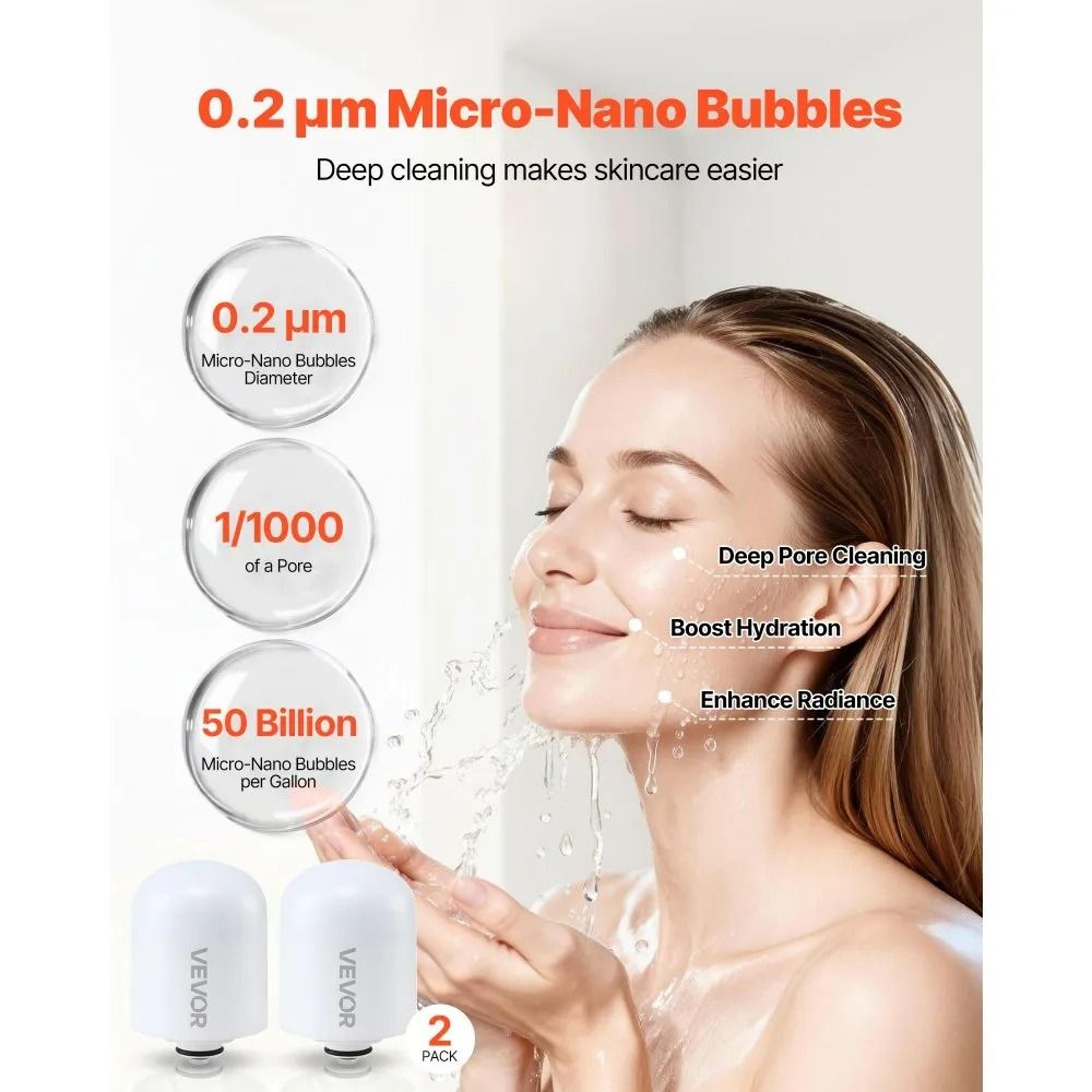 Faucet Filter Replacement Cartridge 2 Pack 6 Layer Water Filter For Model 8627 1