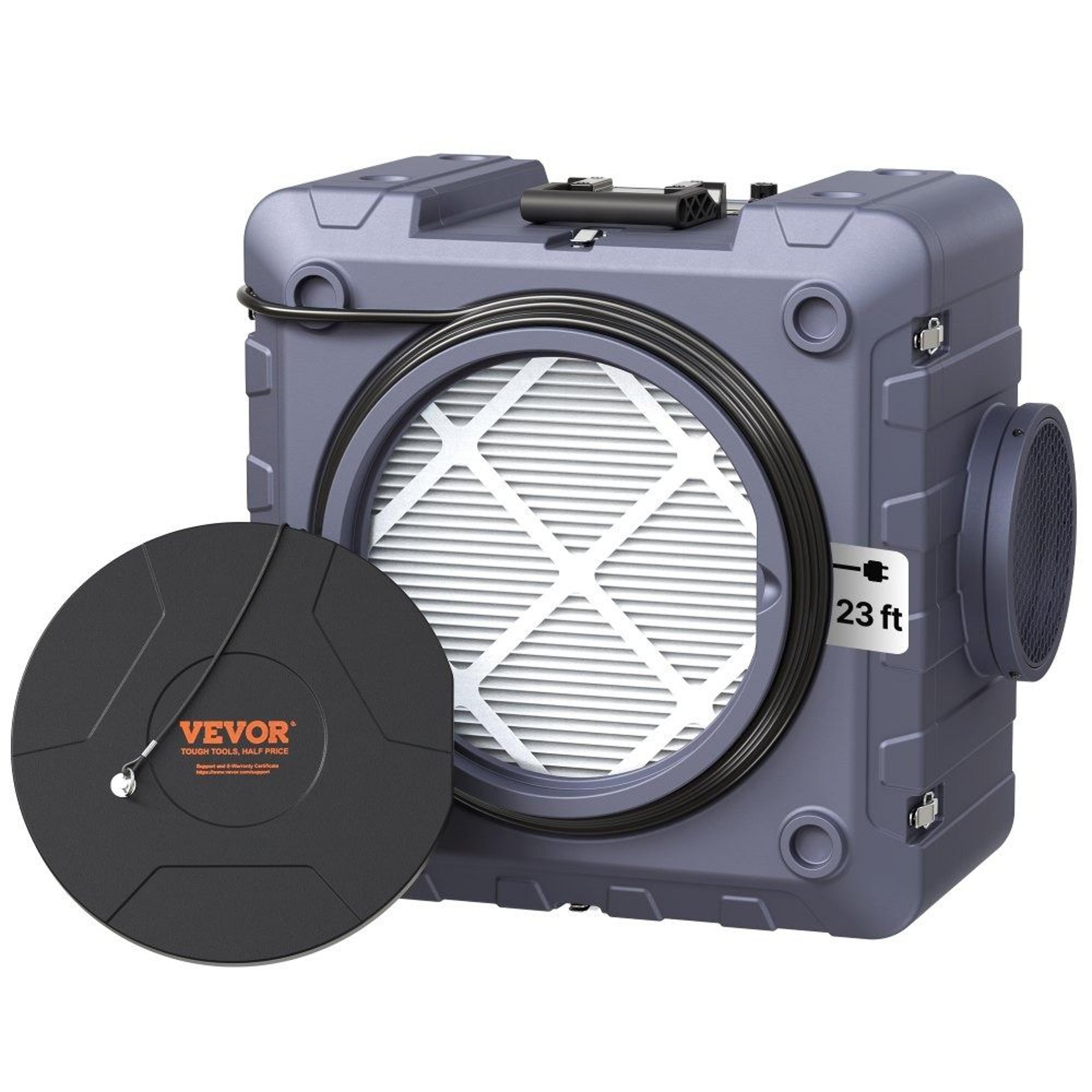 air scrubber 550 cfm negative air machine with h13 hepa filter