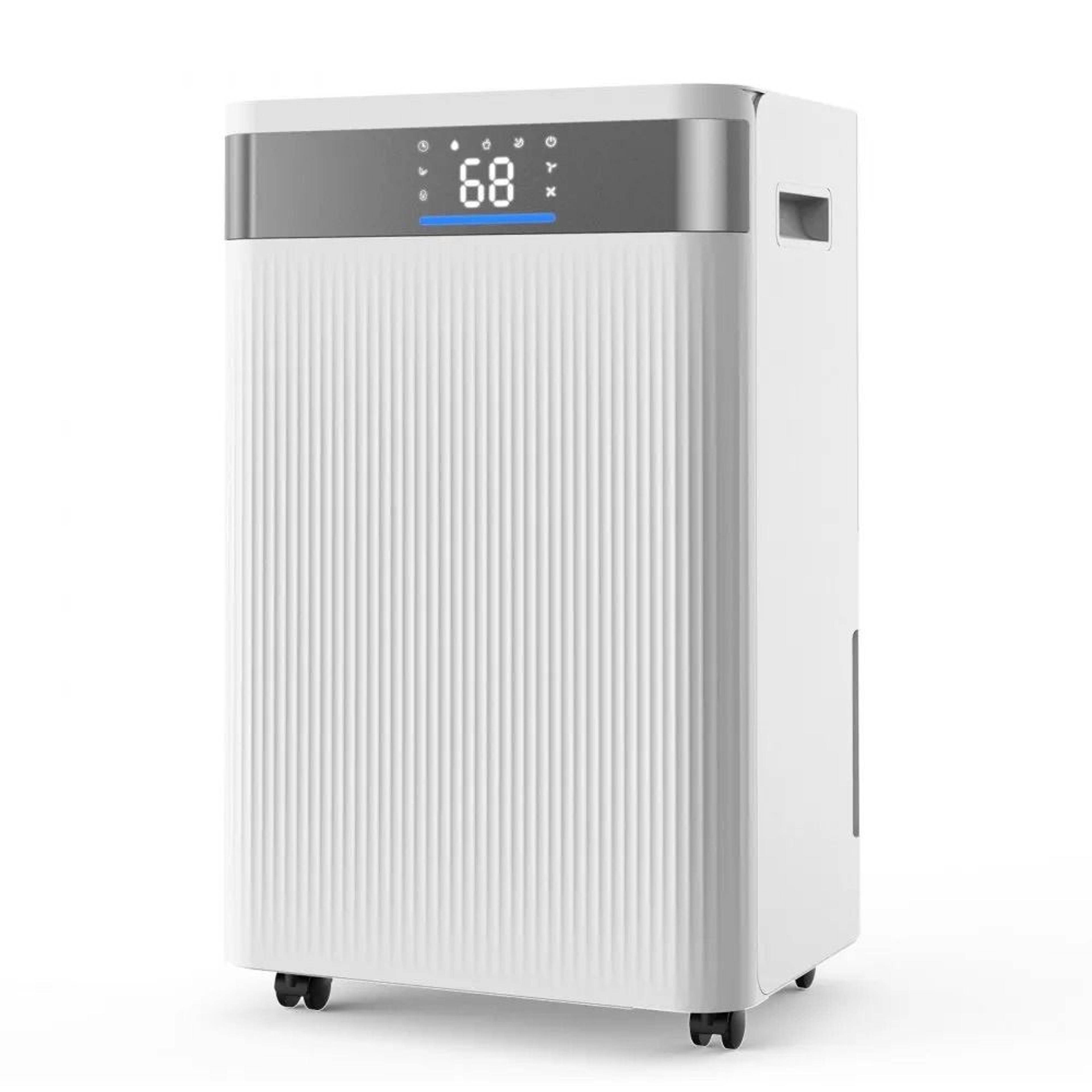 52 pint dehumidifier for basement home large room humidity control