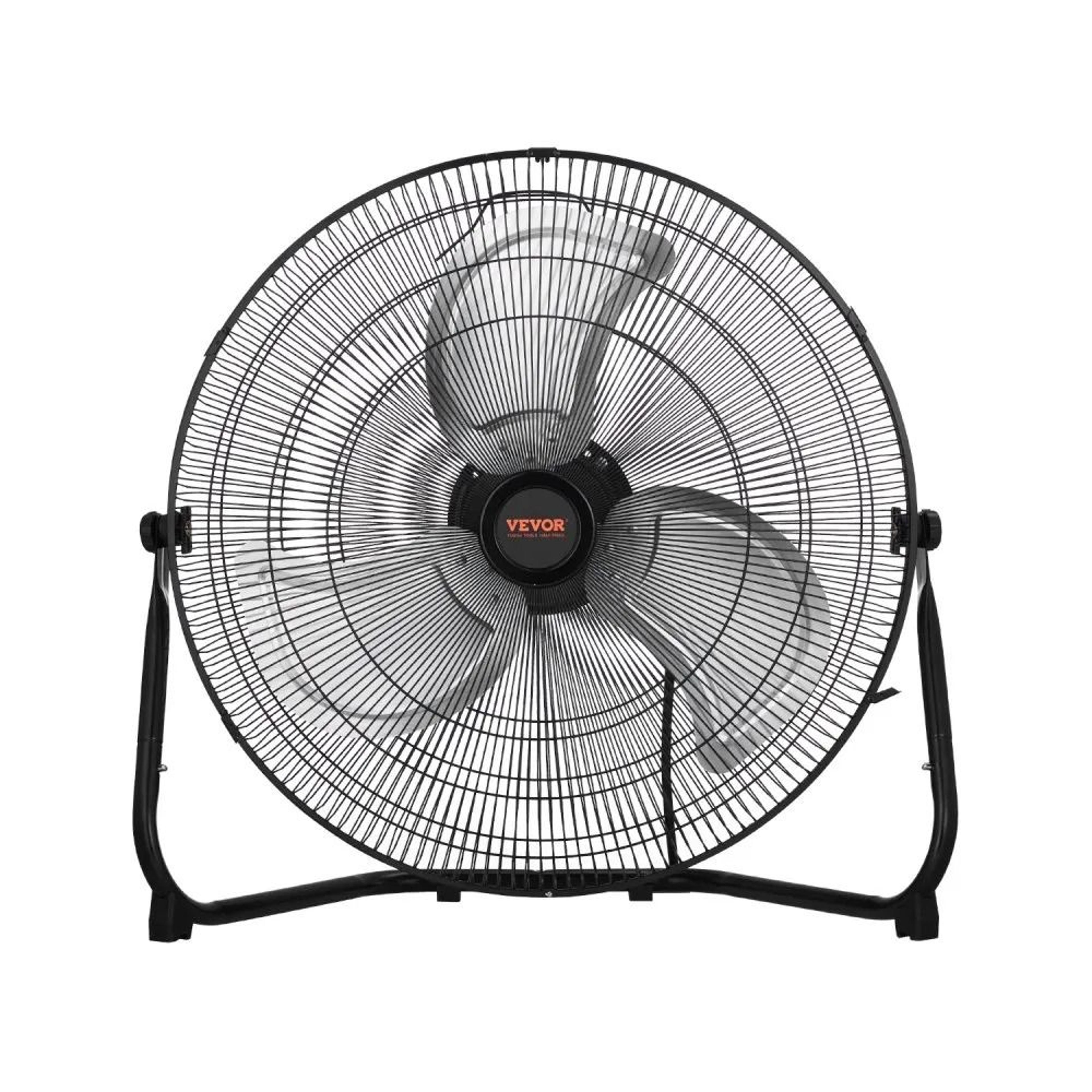 20 inch high velocity industrial floor fan 2 pack 4800 cfm adjustable metal fan