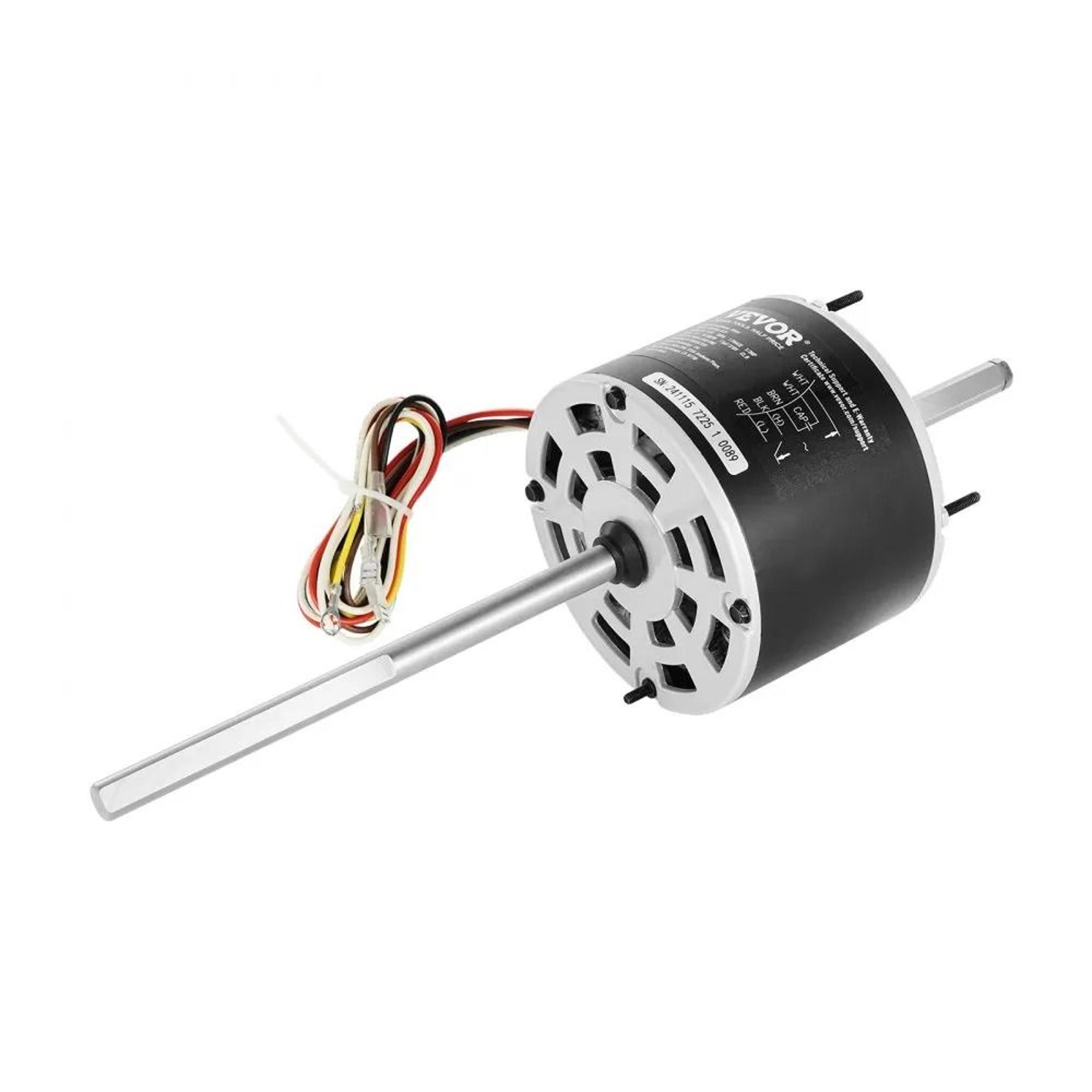 13HP RV AC Fan Motor 115V Dual Speed With Capacitor For Coleman Mach And Fasco D1092 7