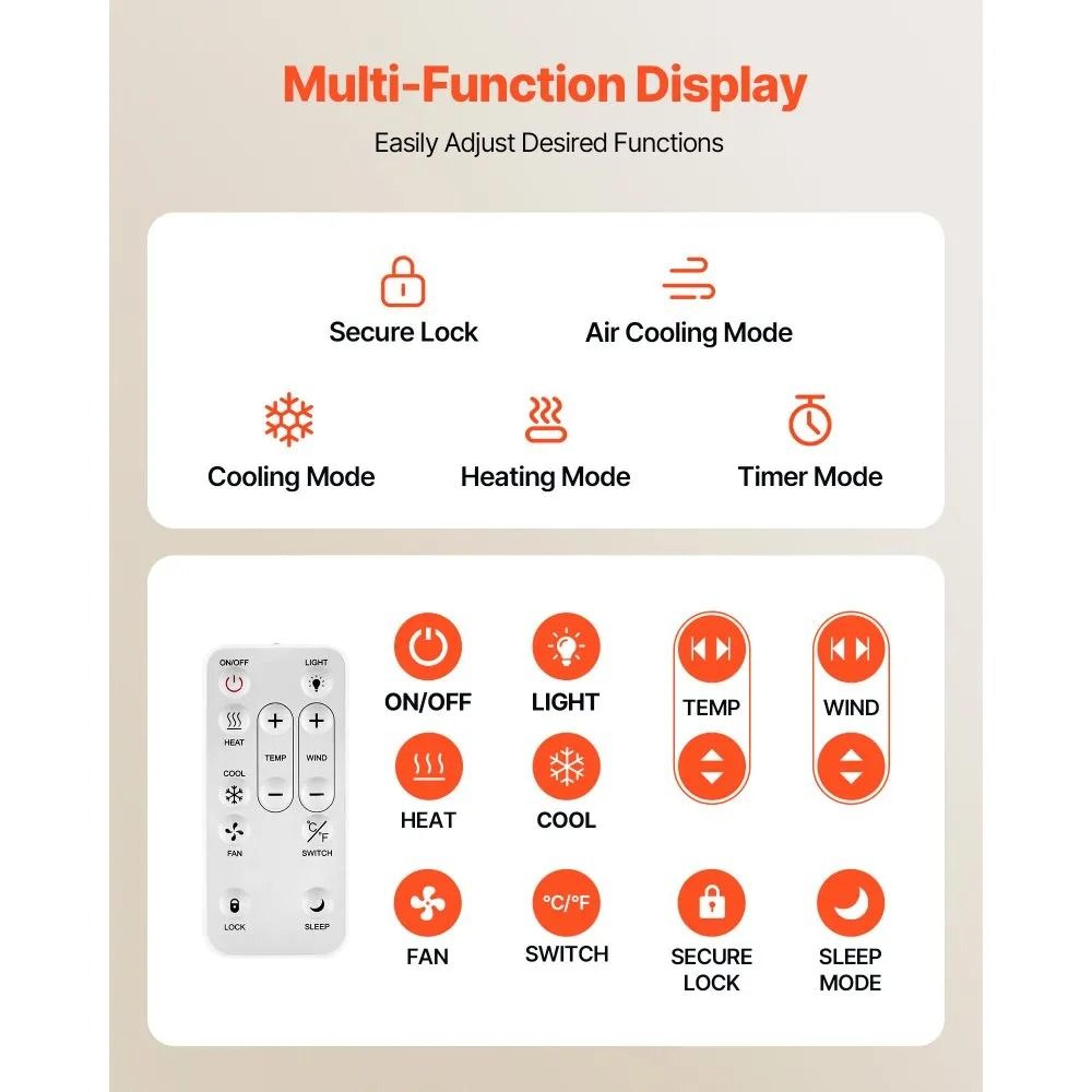 300 CFM Room To Room Fan With Remote Control And 10 Speed Through Wall Fan Ventilation 2