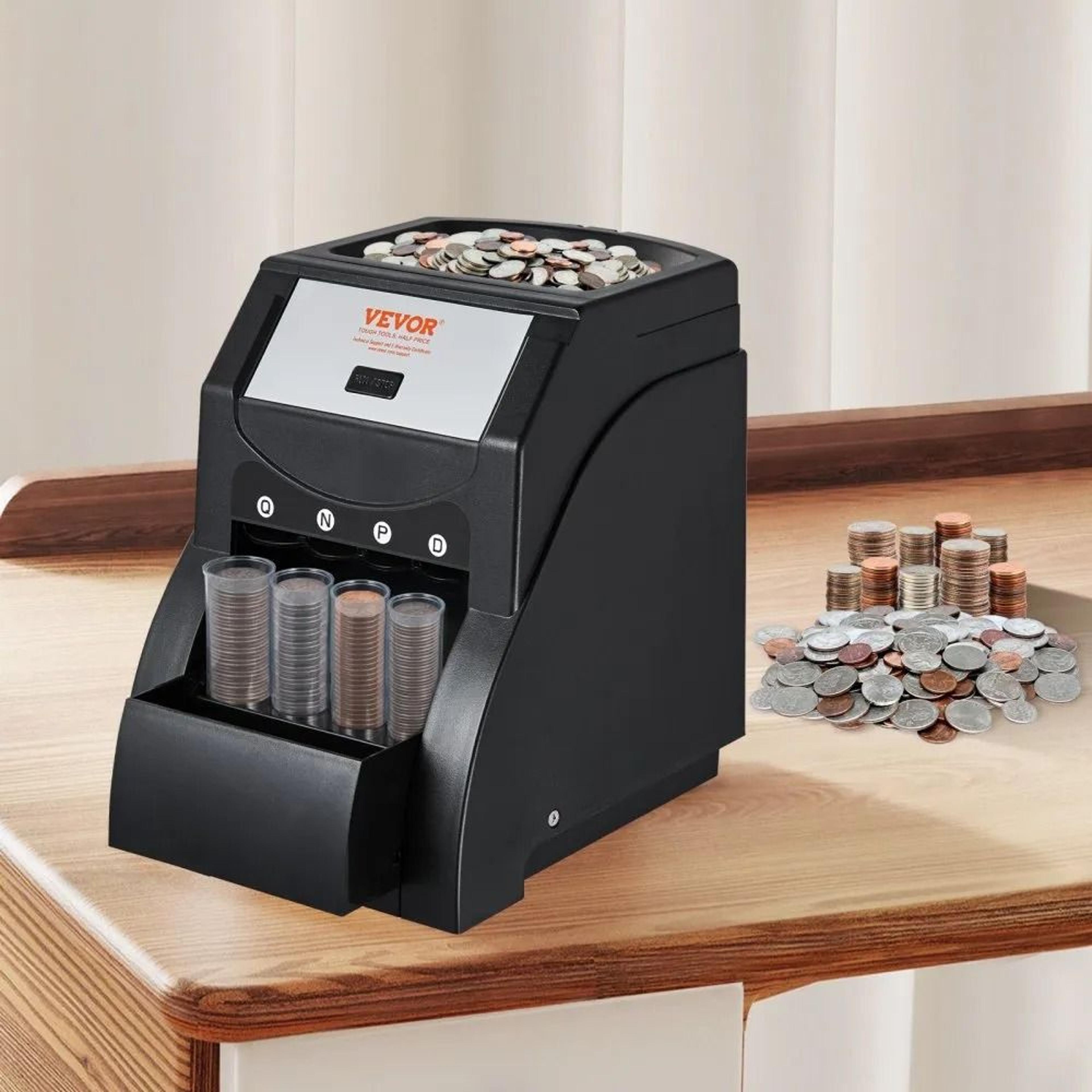 Automatic Coin Sorter Machine USD Coin Counting And Wrapping Machine 6
