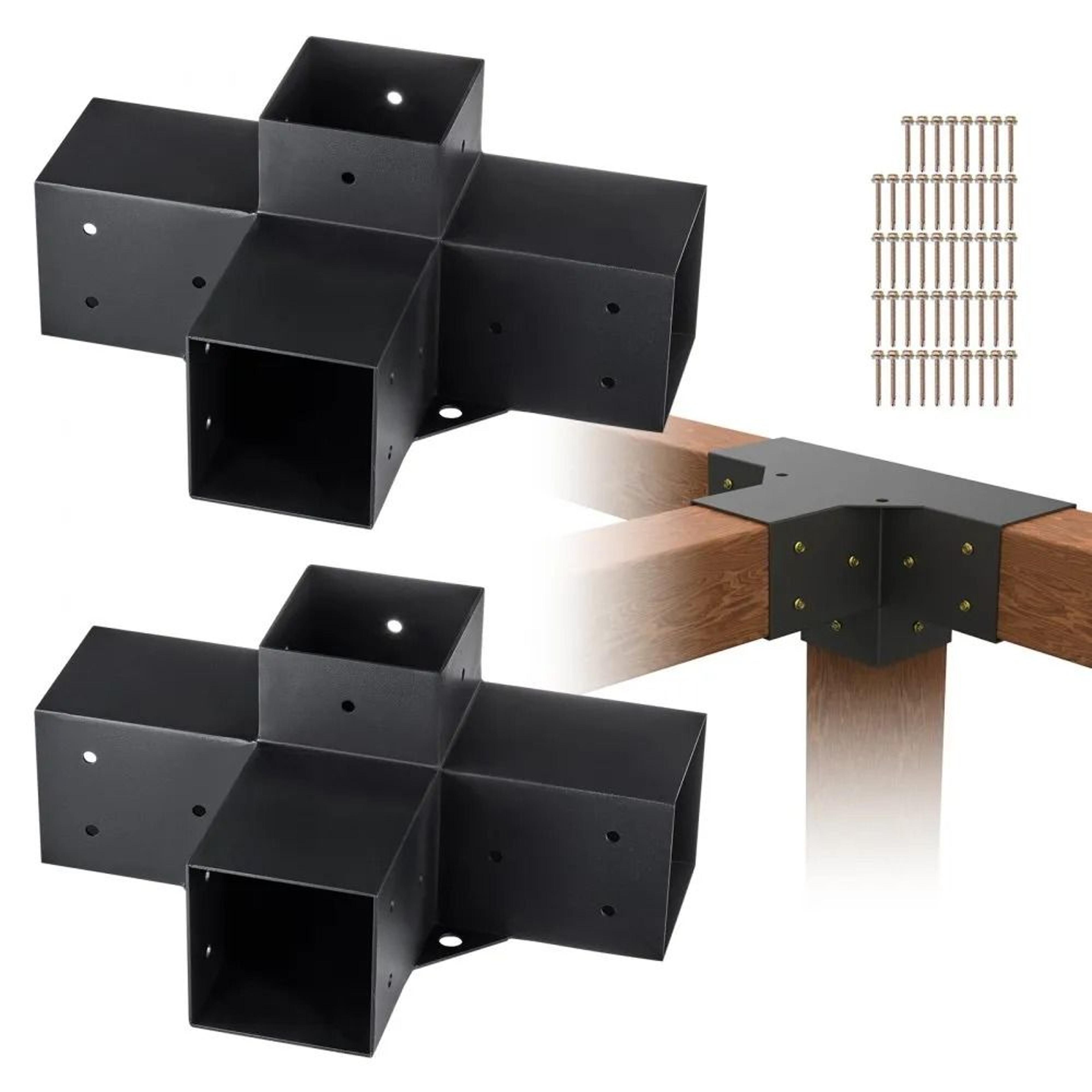 4x4 pergola bracket kit heavy duty corner brackets for outdoor wood structures