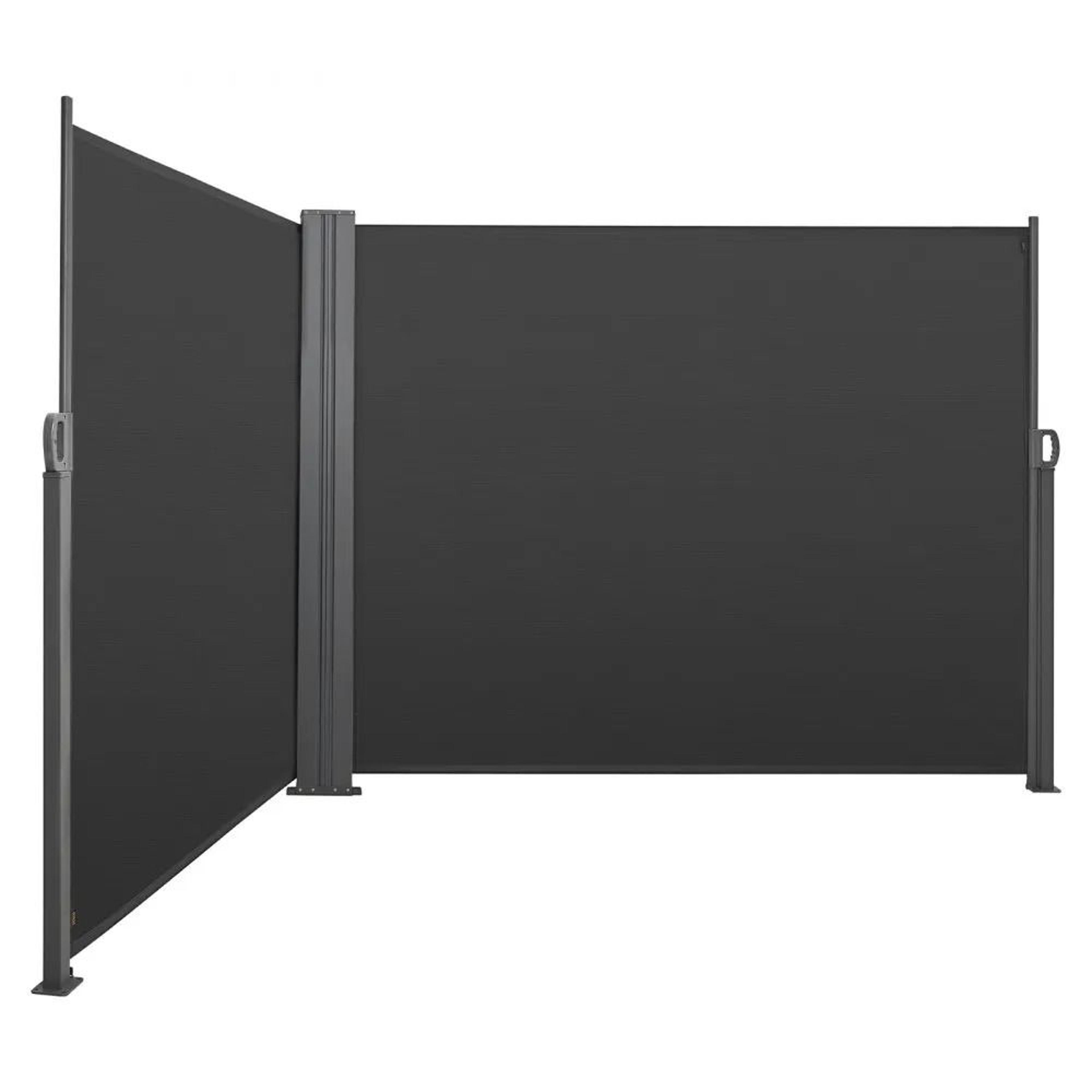 retractable side awning 71 x 236 patio privacy screen for outdoor shade