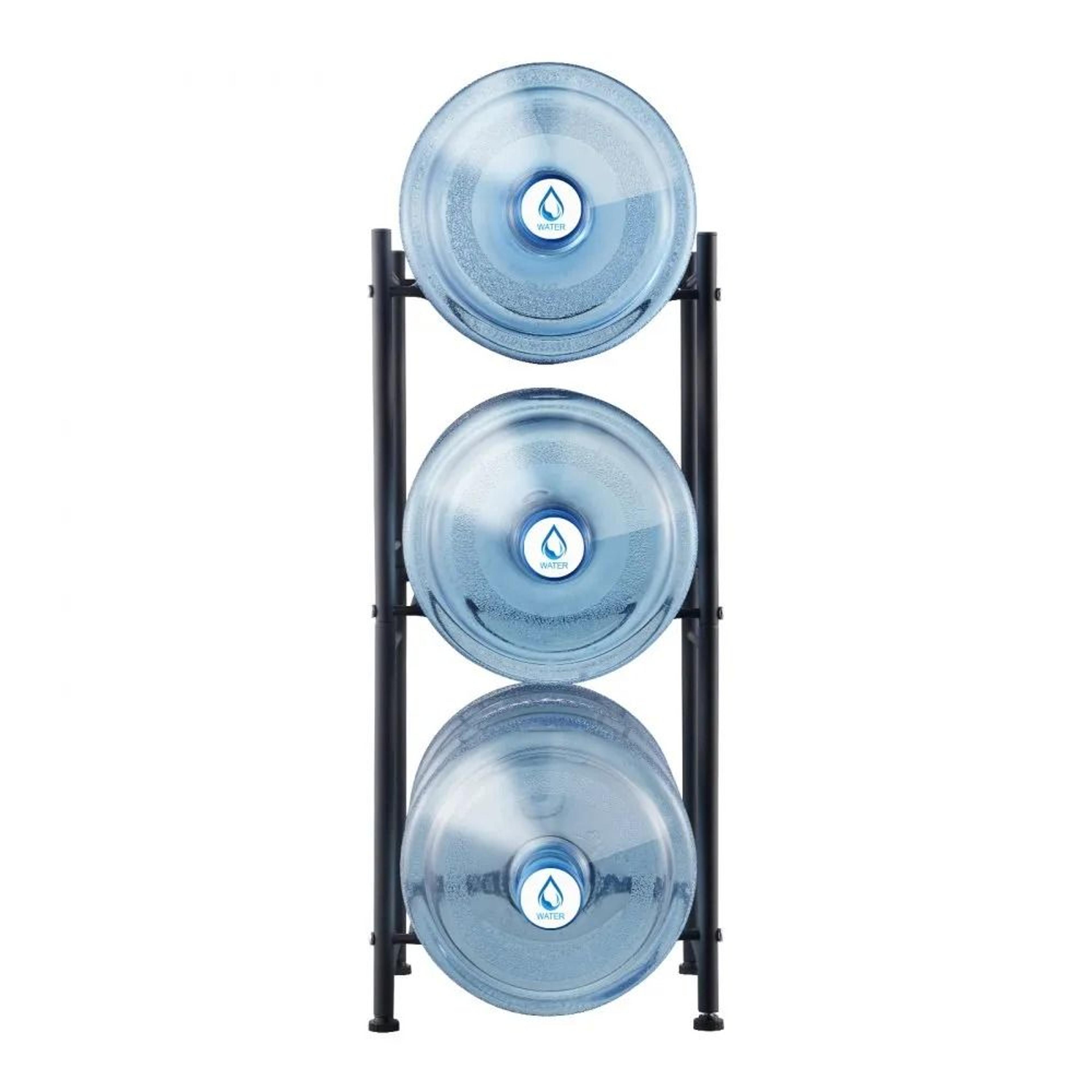 3 Tier 5 Gallon Water Bottle Holder Heavy Duty Water Jug Storage Rack For 3 Bottles 7