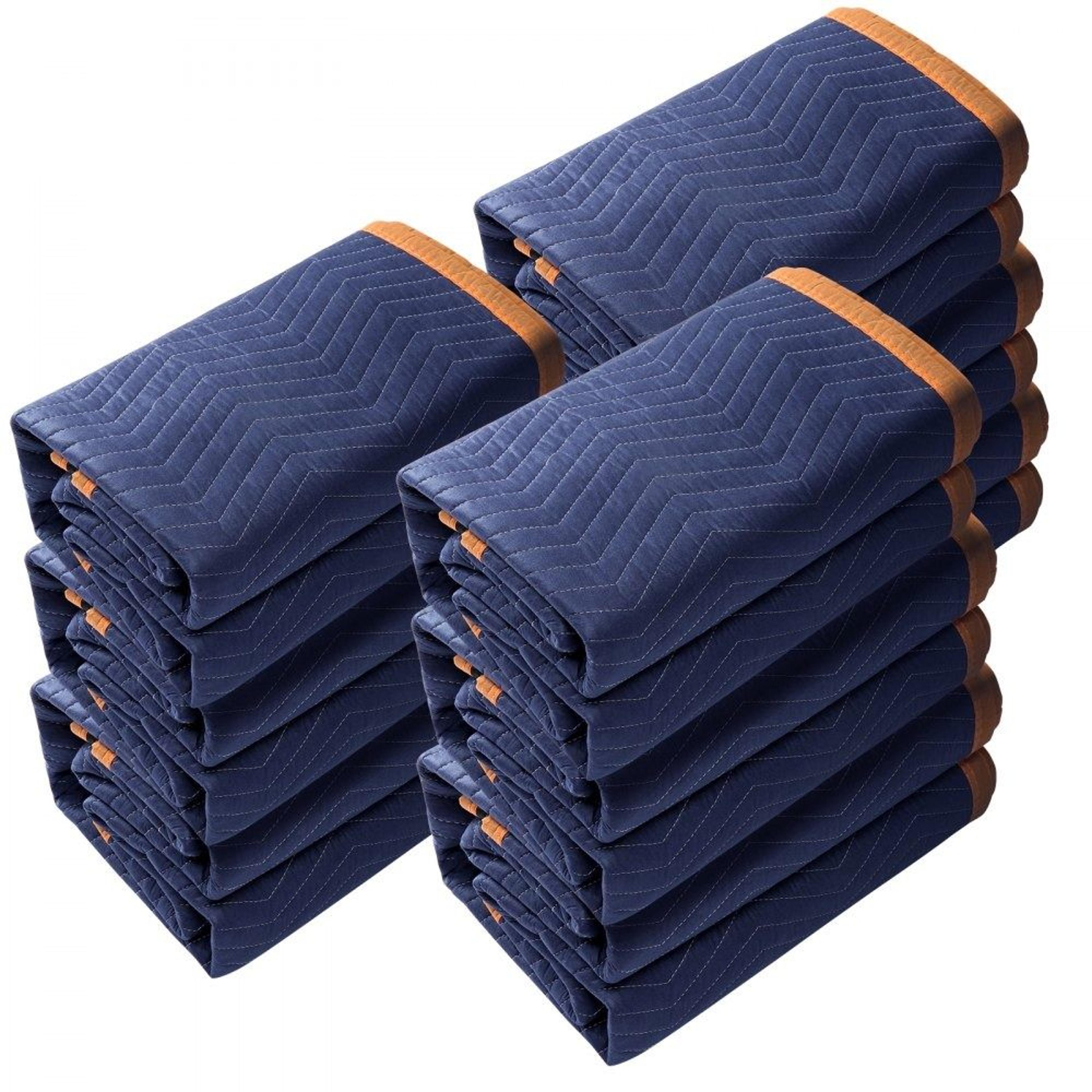 heavy duty moving blankets 80 x 72 12 pack furniture protection pads