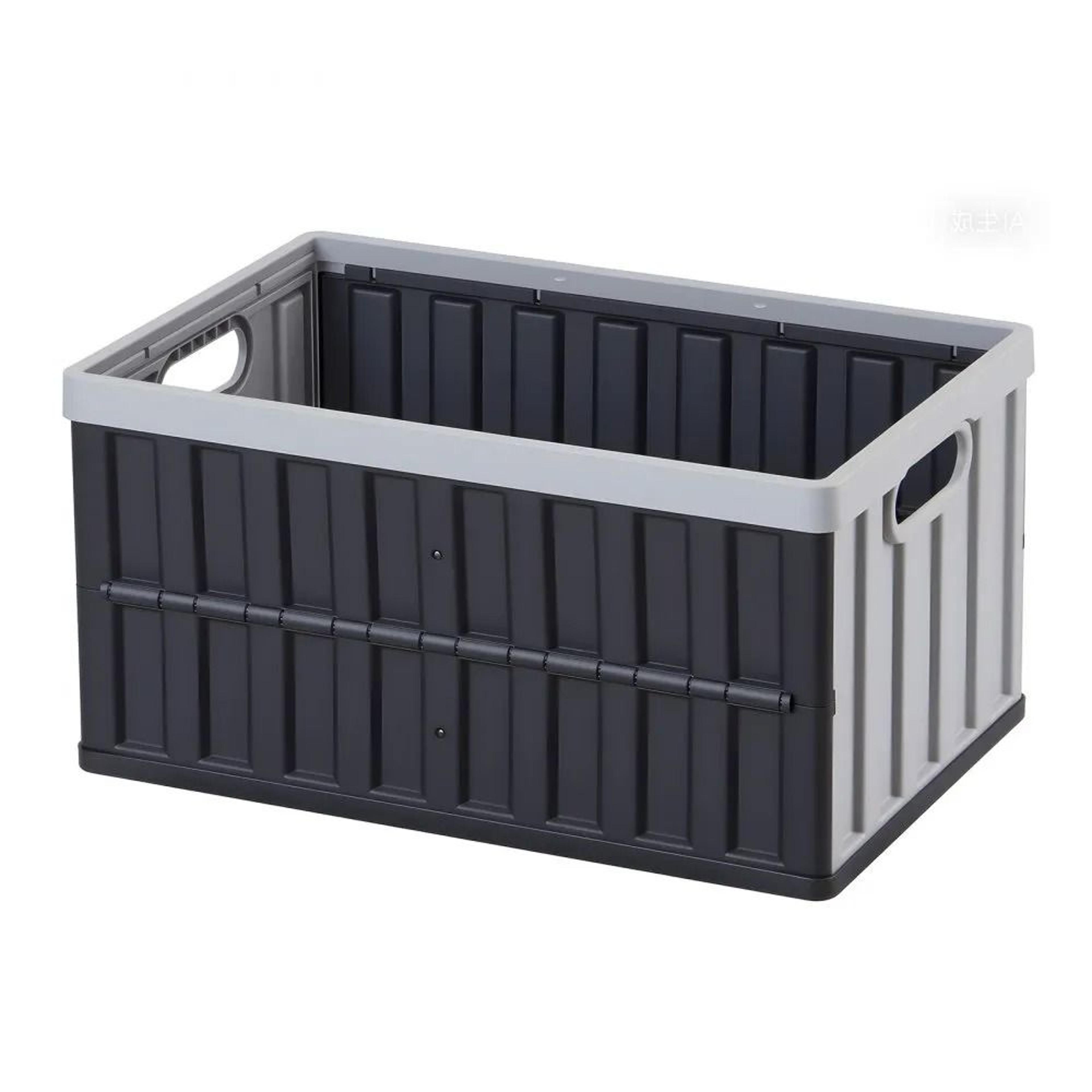 Collapsible Storage Bins With Lids Stackable Folding Crates For Home Organization 7