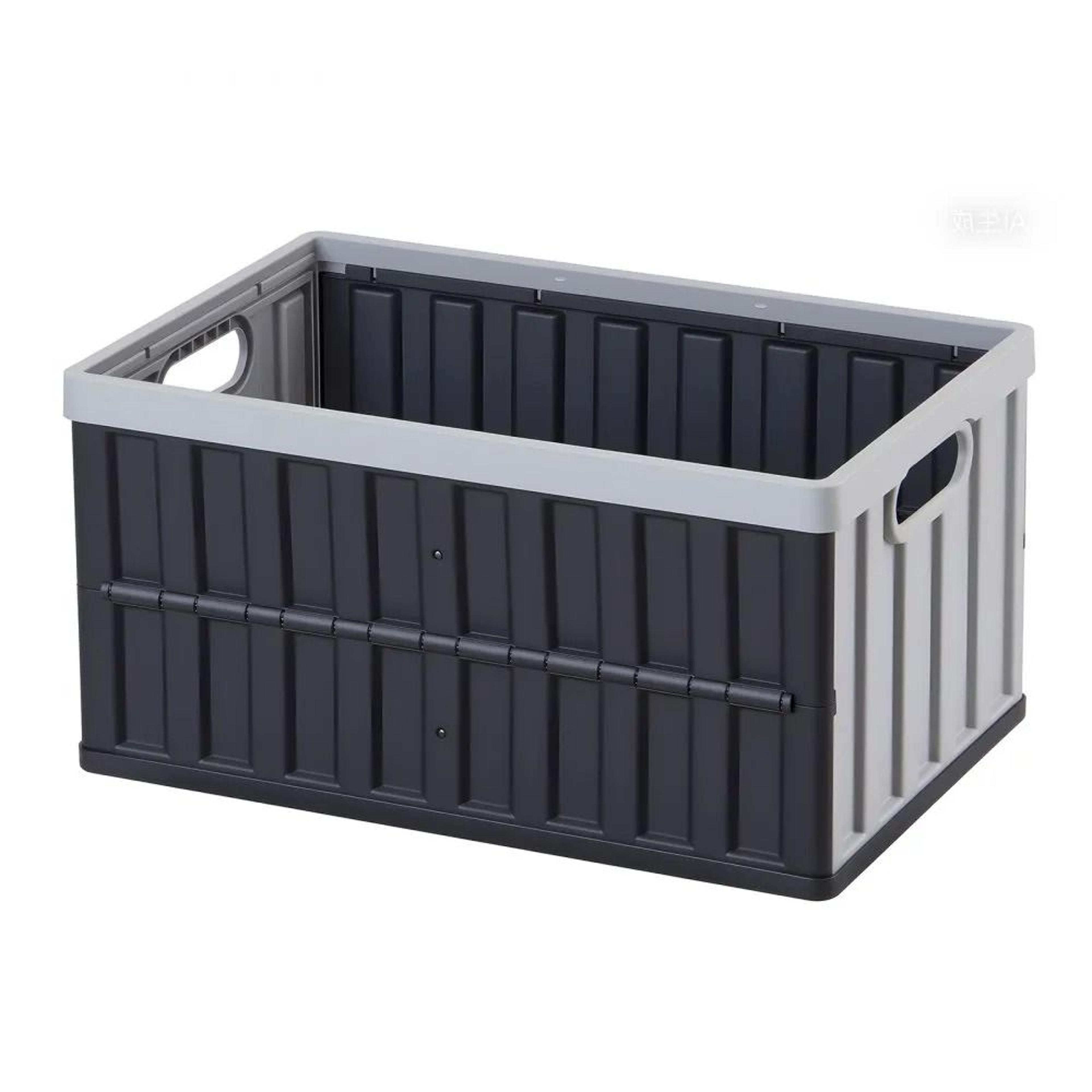 Collapsible Storage Bins With Lids Stackable Folding Crates For Home Organization 8