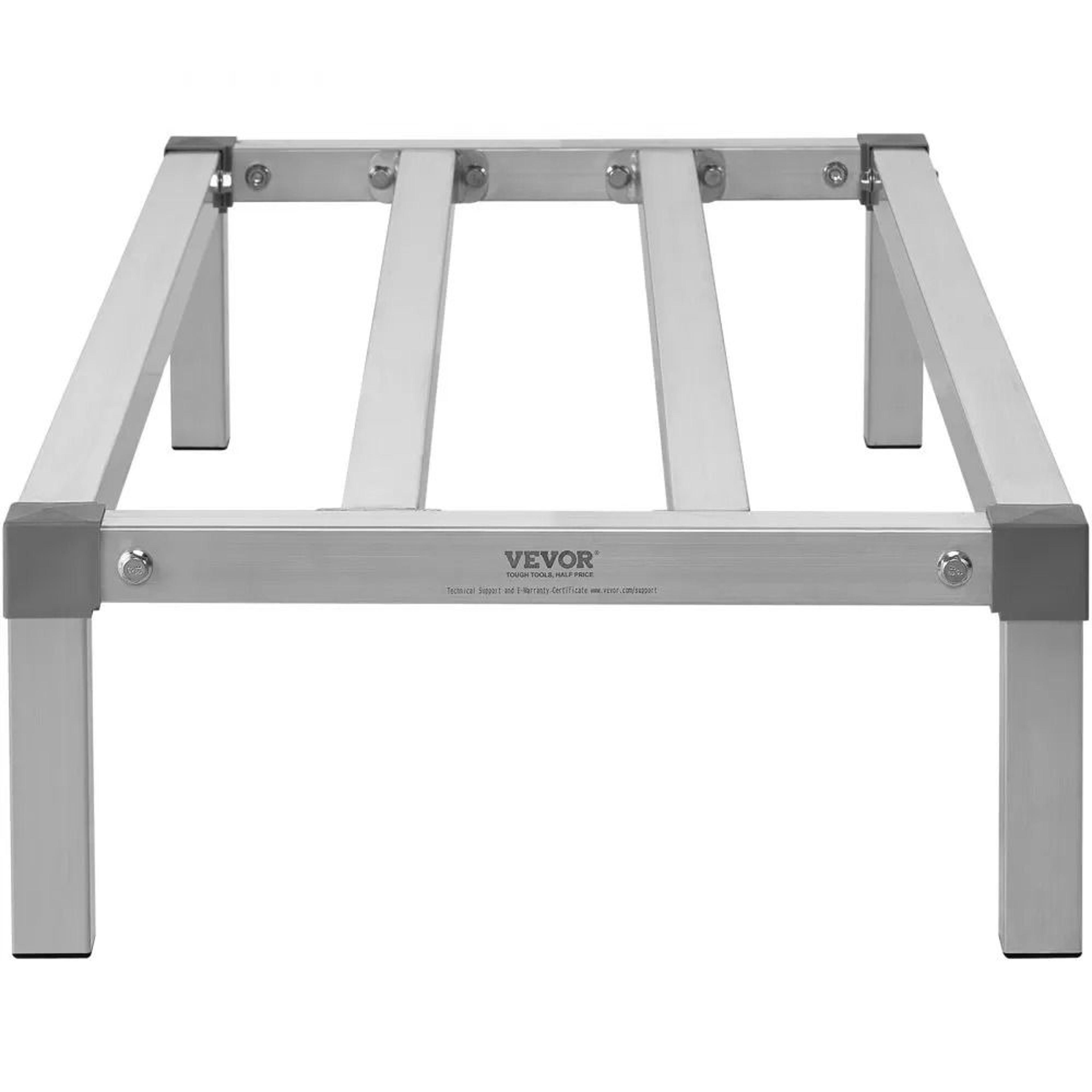 Heavy Duty Aluminum Dunnage Rack 48 X 20 In 1000 Lb Commercial Food Storage Rack 8