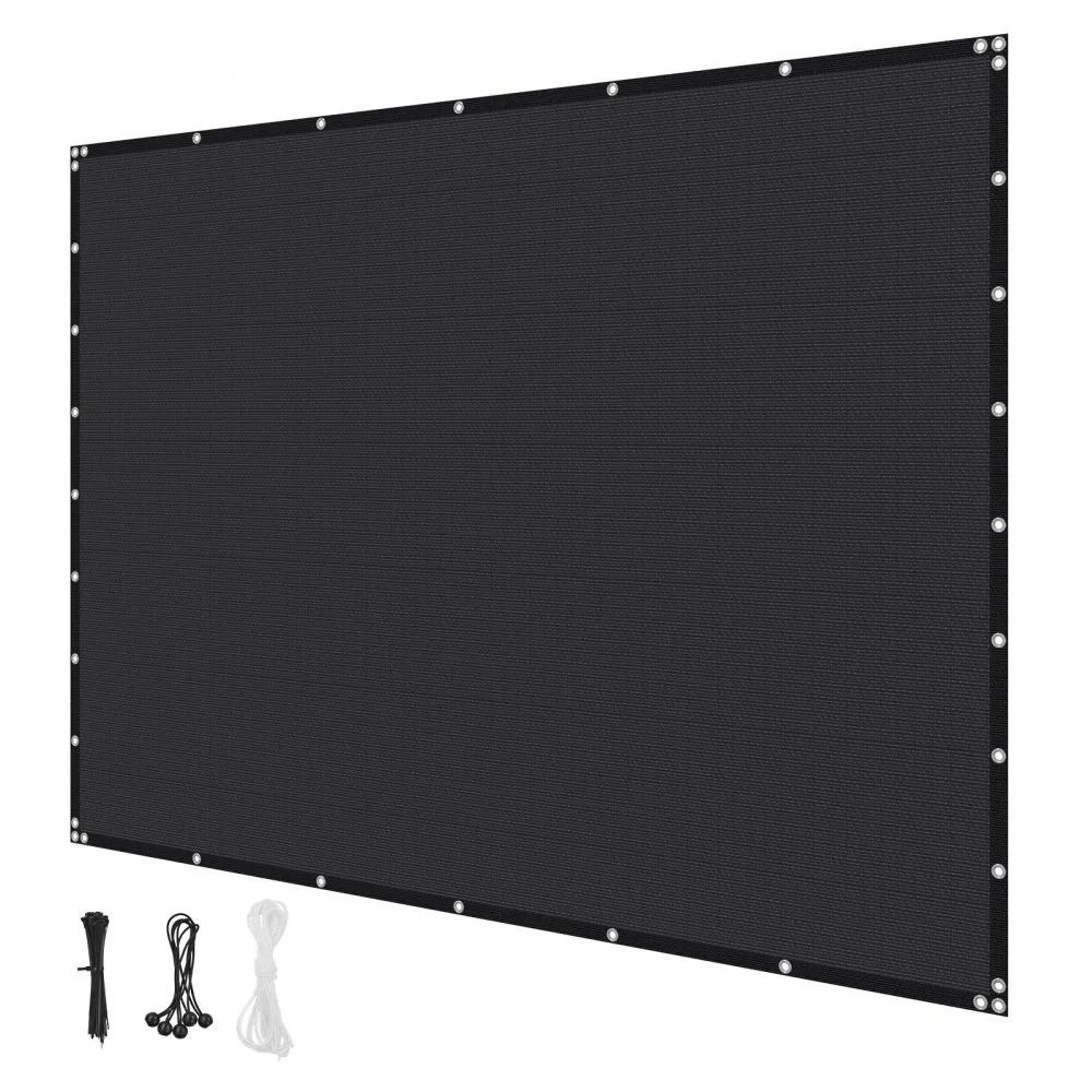 sun shade cloth 8 x 12 ft hdpe pergola shade cover and privacy screen