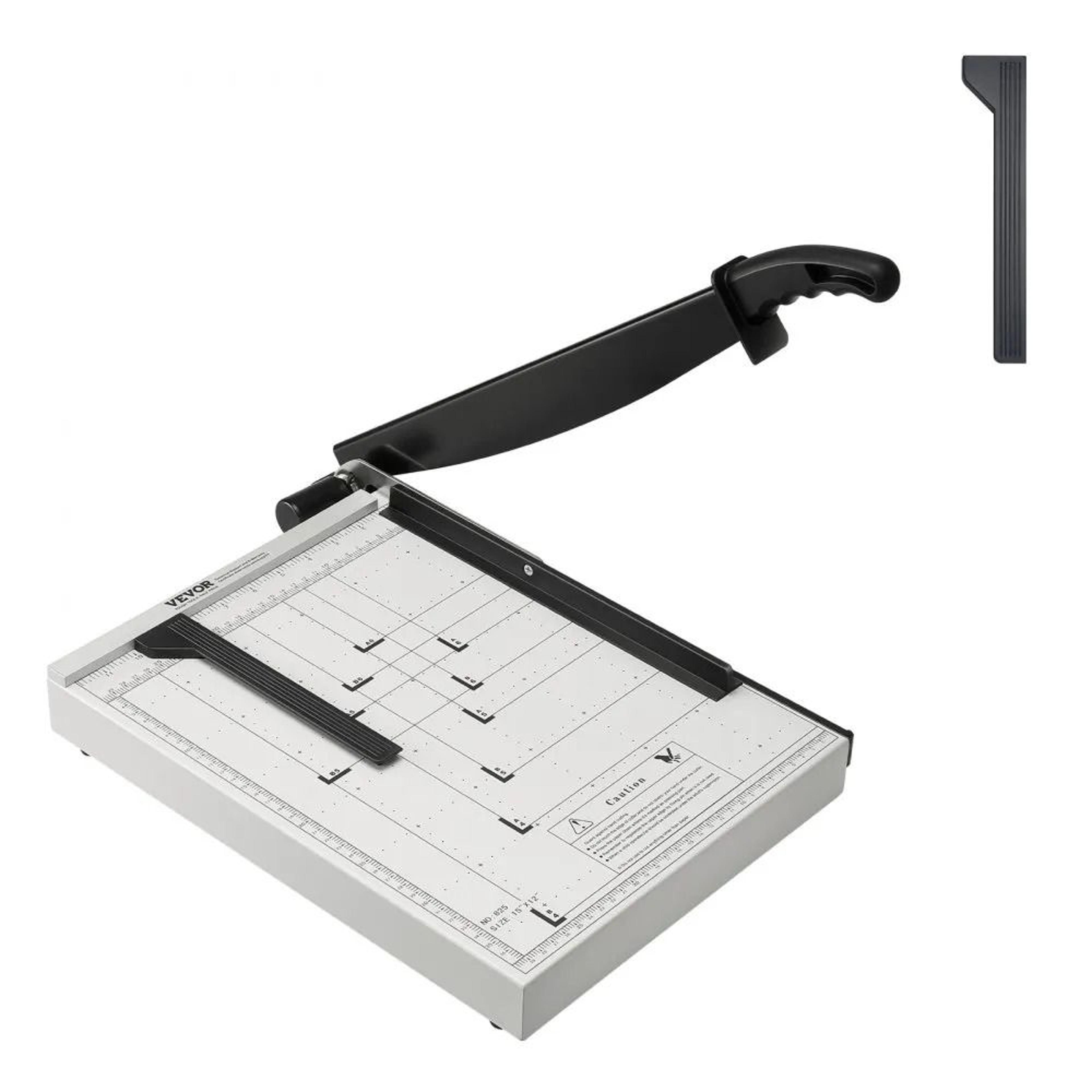 15 inch guillotine paper cutter heavy duty 16 sheet paper trimmer