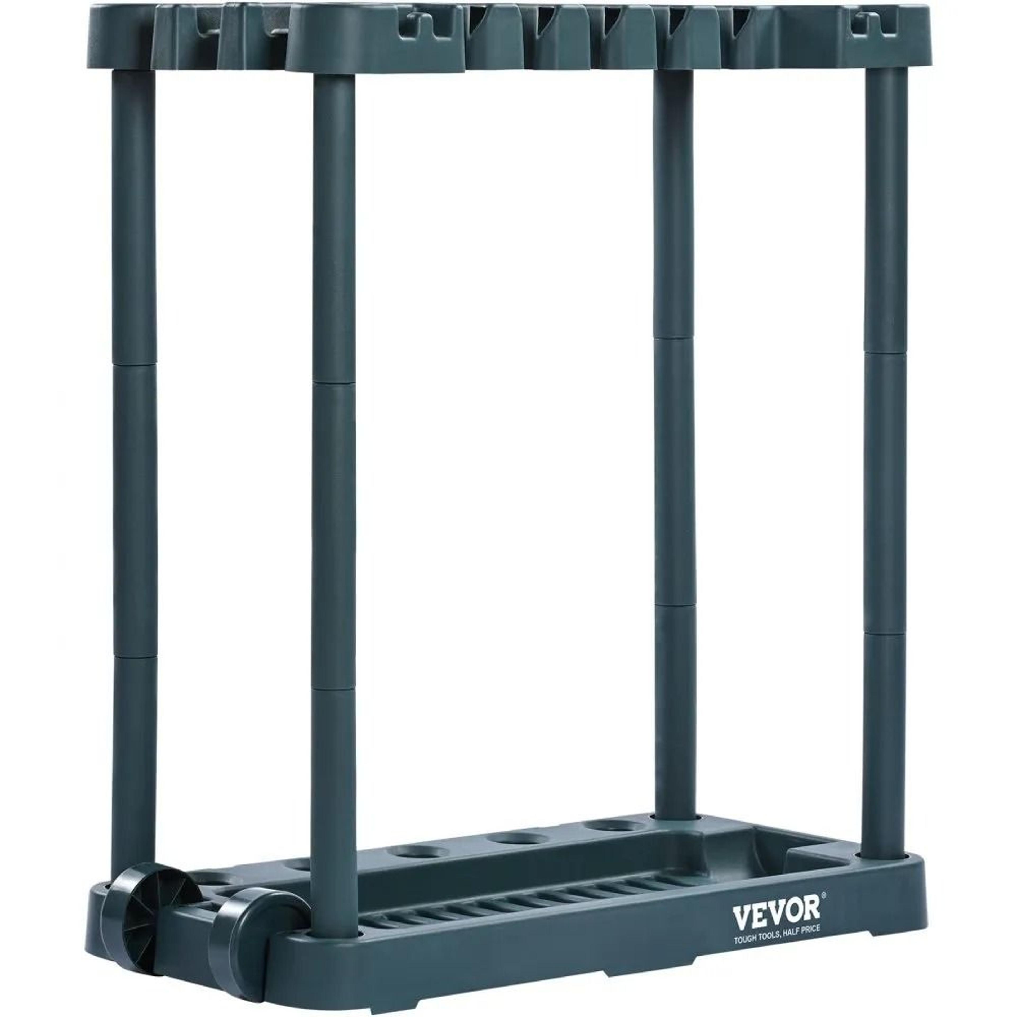 Garden Tool Organizer 10 Slots Garden Tool Storage Rack For Garage And Yard 8