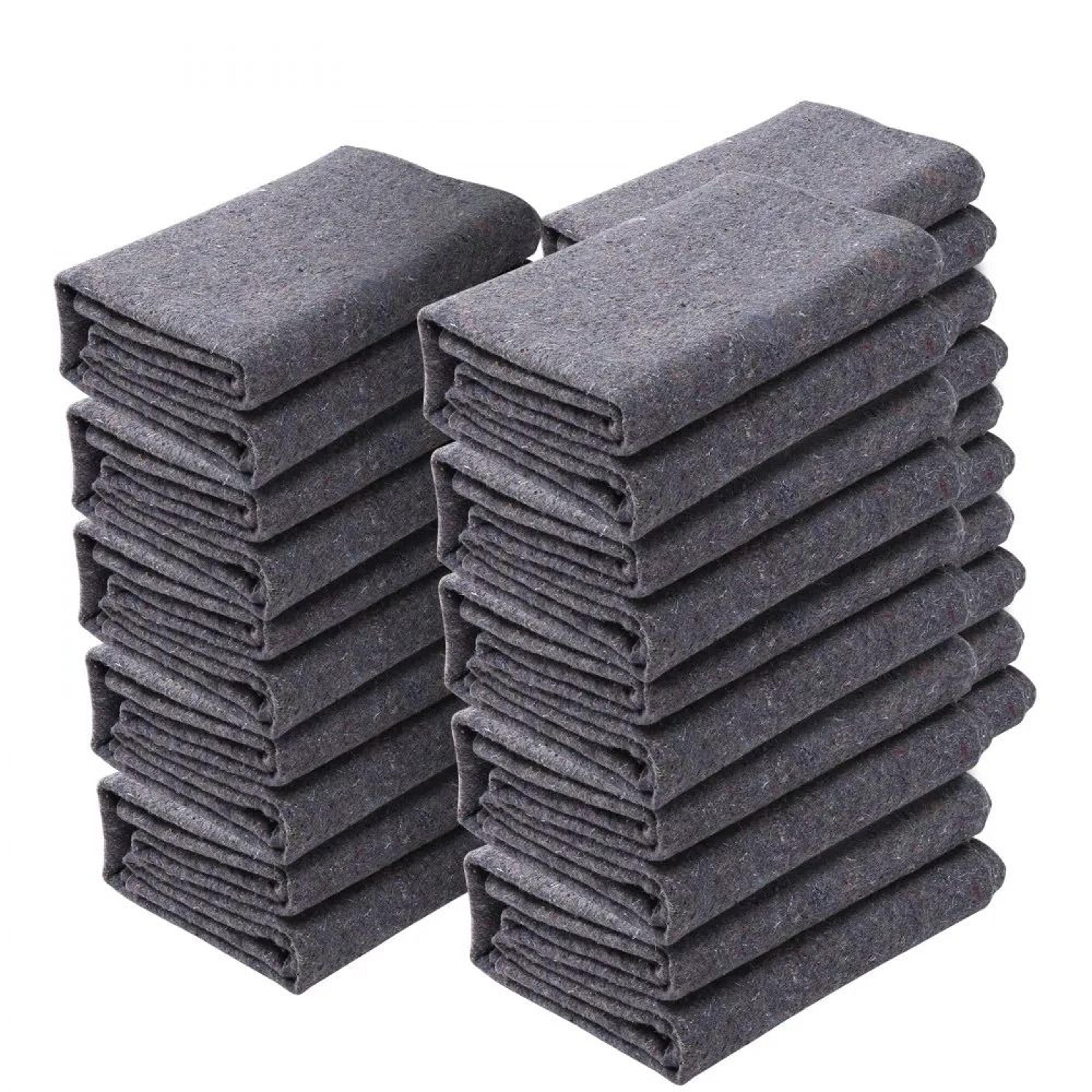 heavy duty moving blankets 72 x 54 recycled cotton packing pads 12 pack