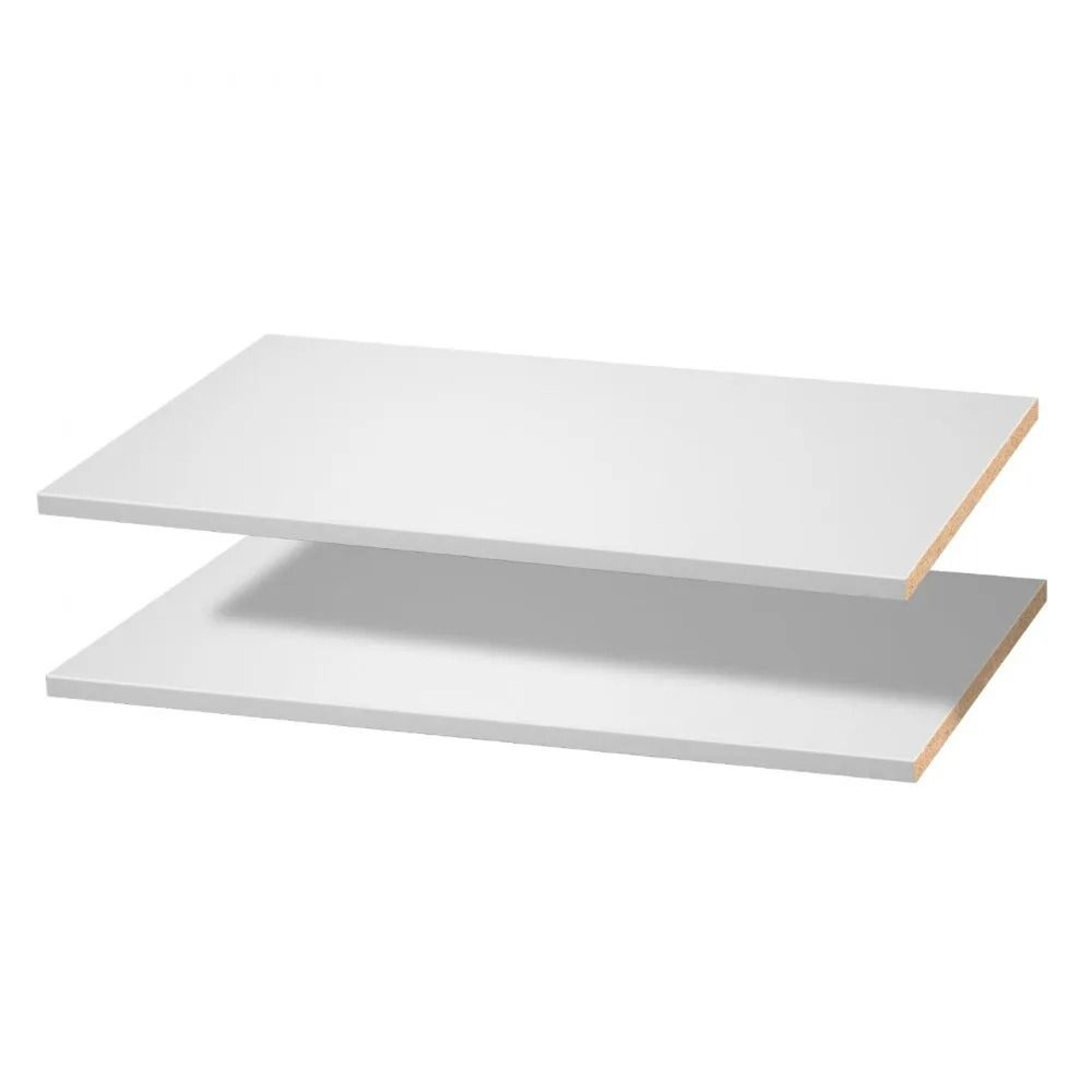 melamine shelves 2 piece cut to size closet shelf boards for custom storage