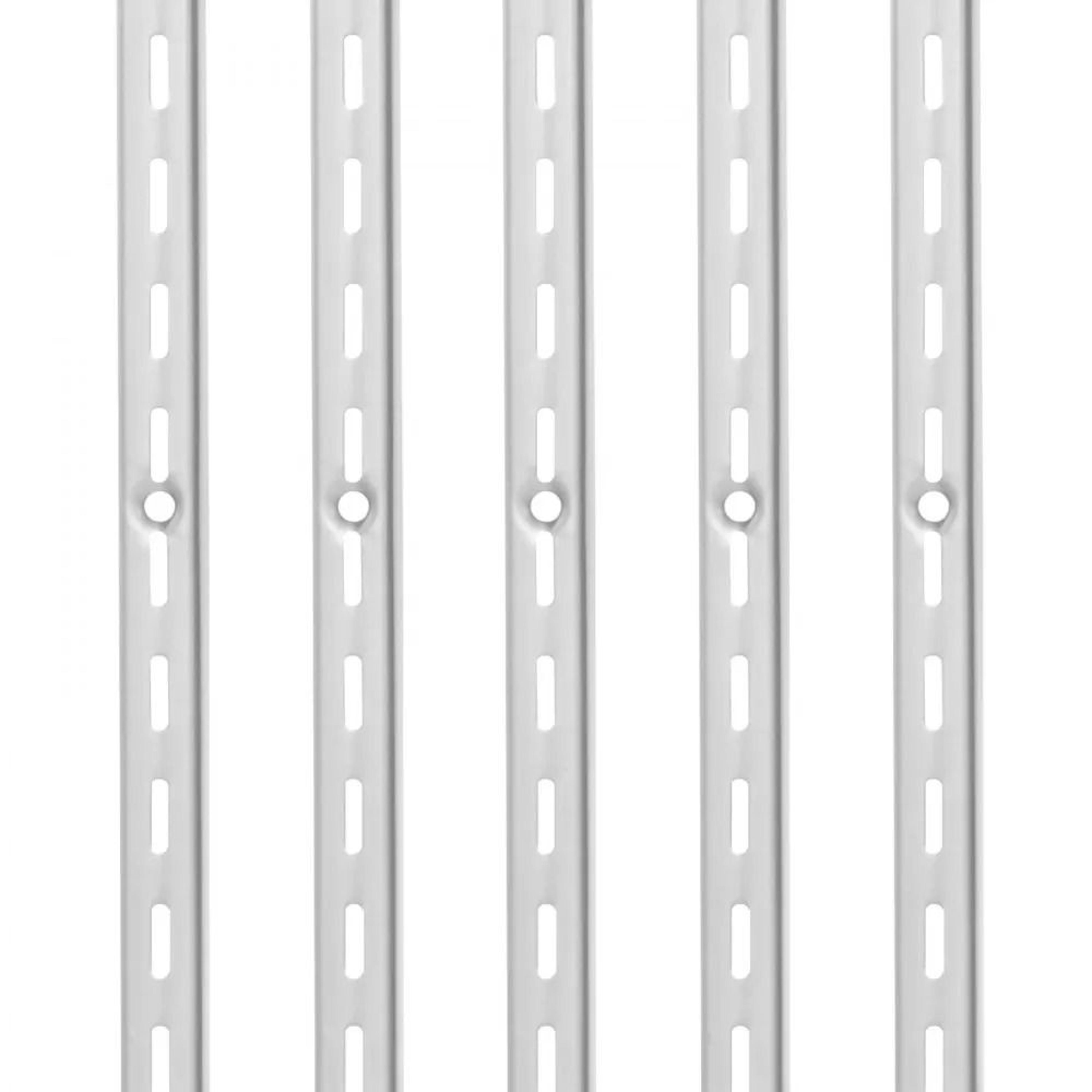 39 inch adjustable shelf track 10 pack wall mounted shelving system
