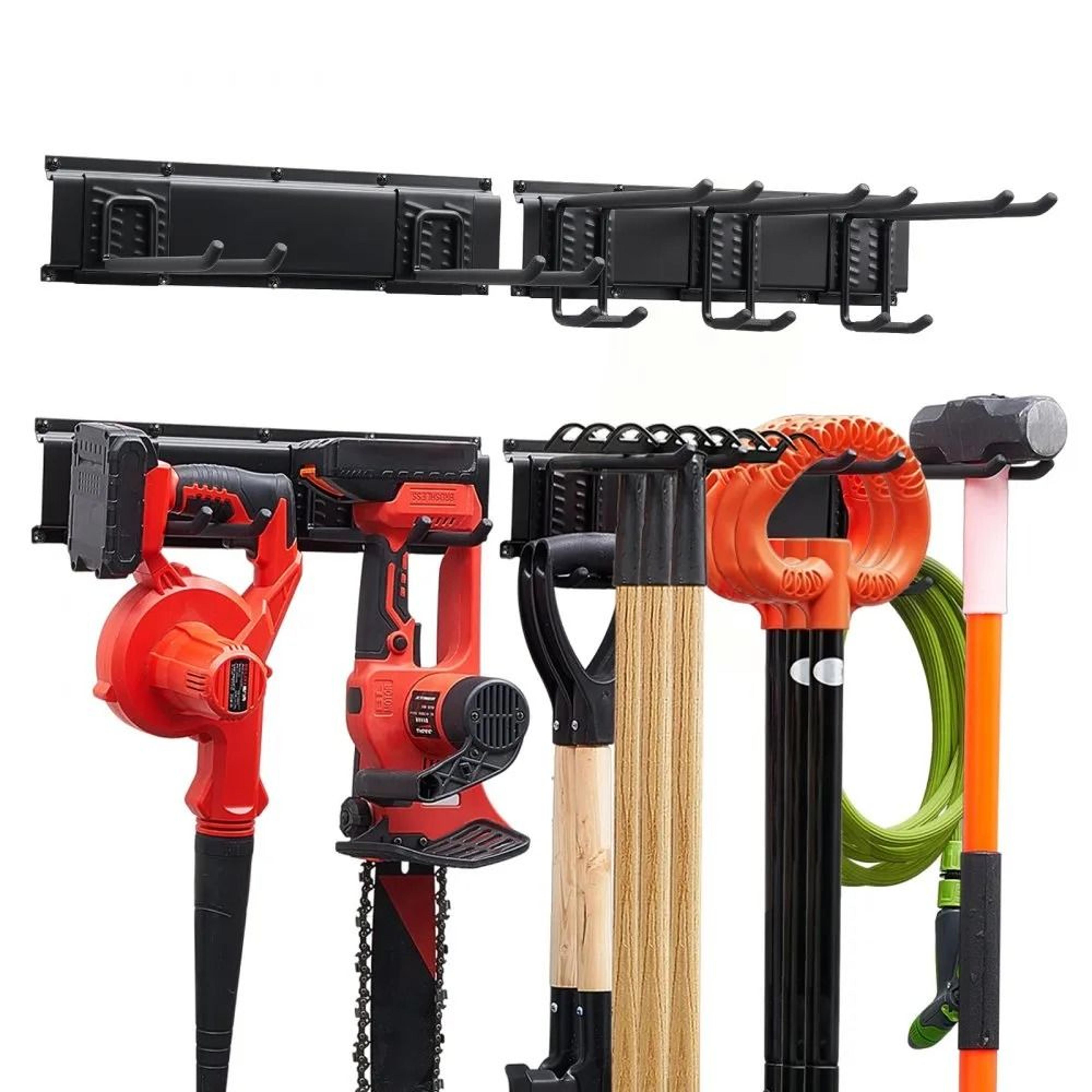 garage tool organizer 400 lbs wall mount garden tool rack