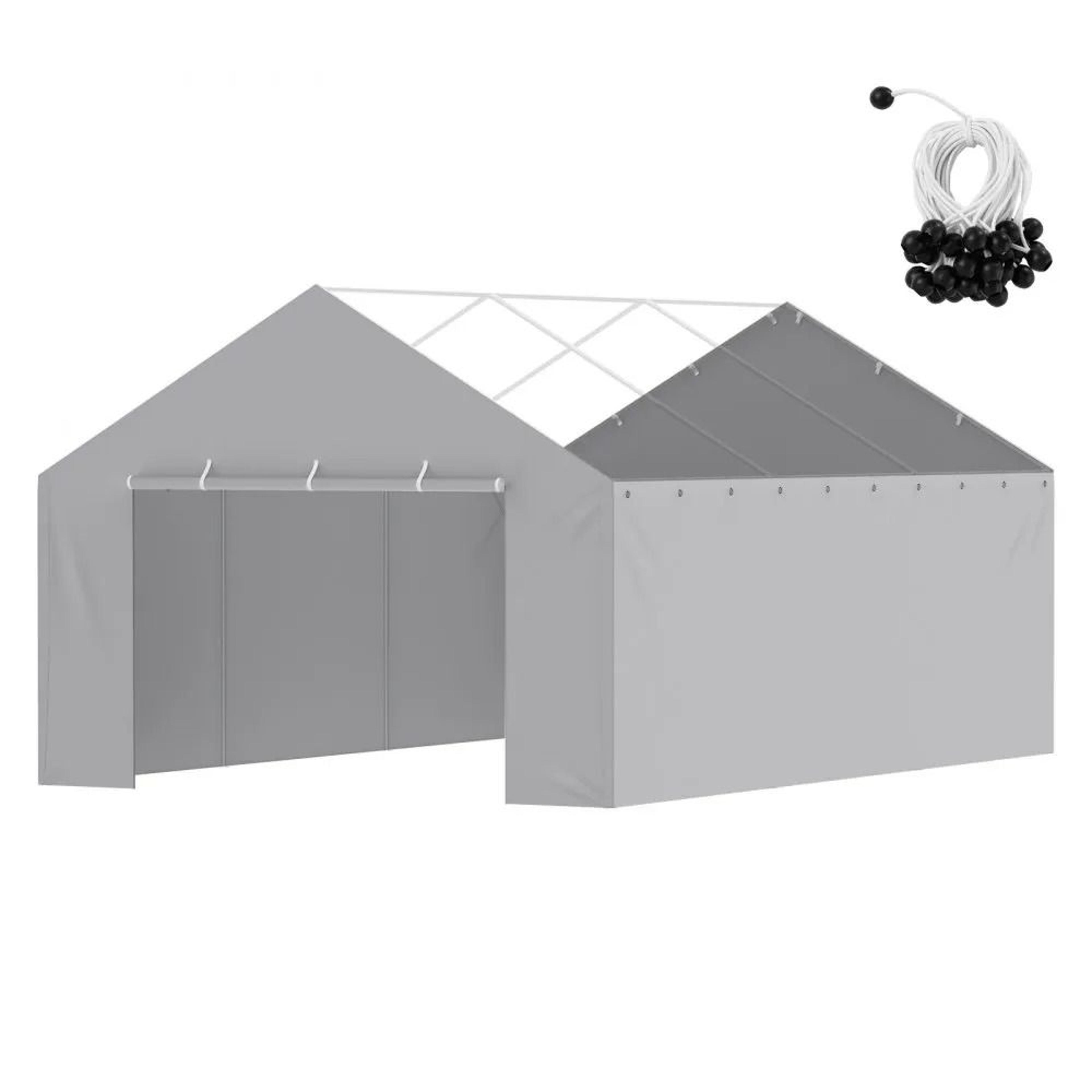 13x20 carport replacement cover heavy duty waterproof canopy