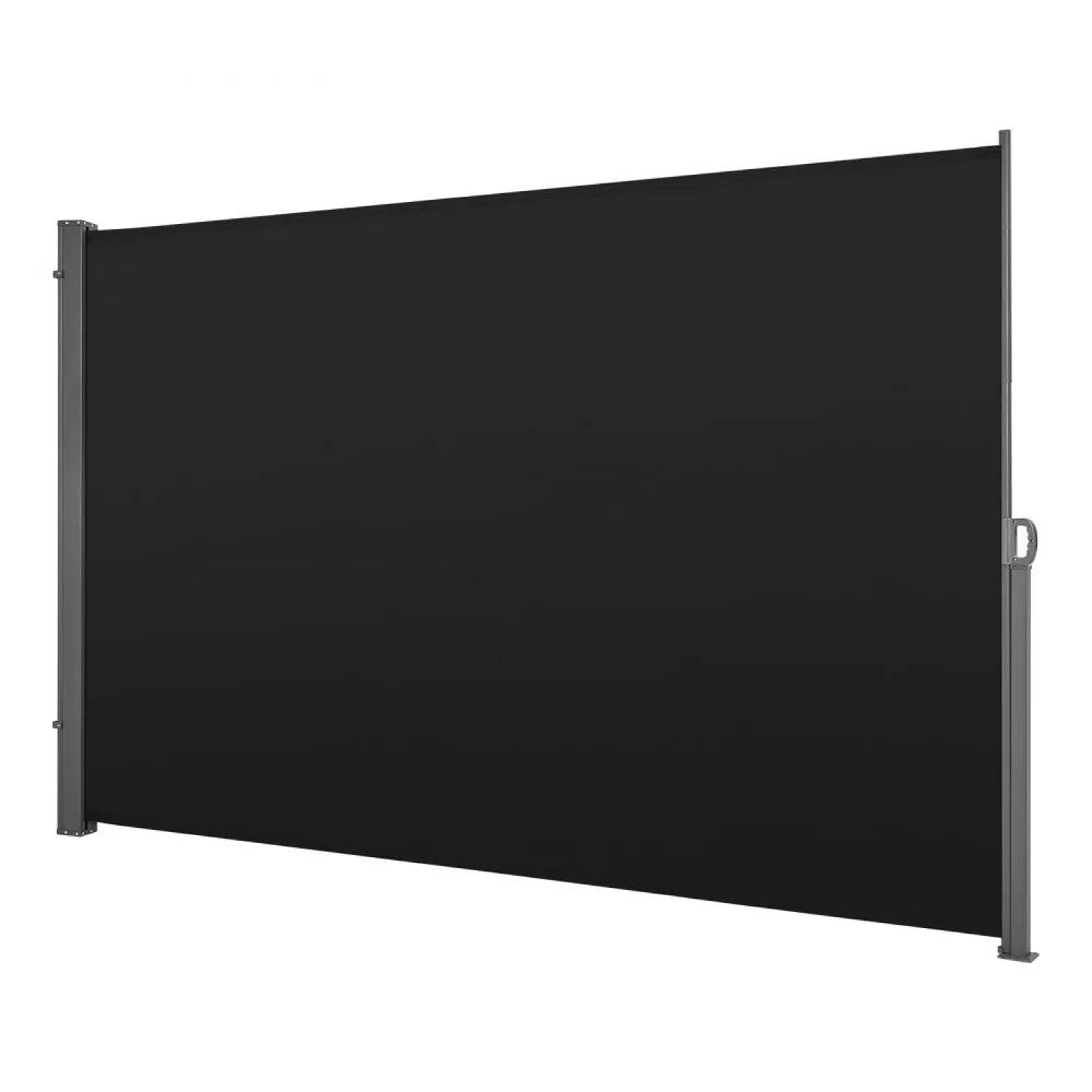 retractable side awning outdoor privacy screen sunshade for patio and balcony