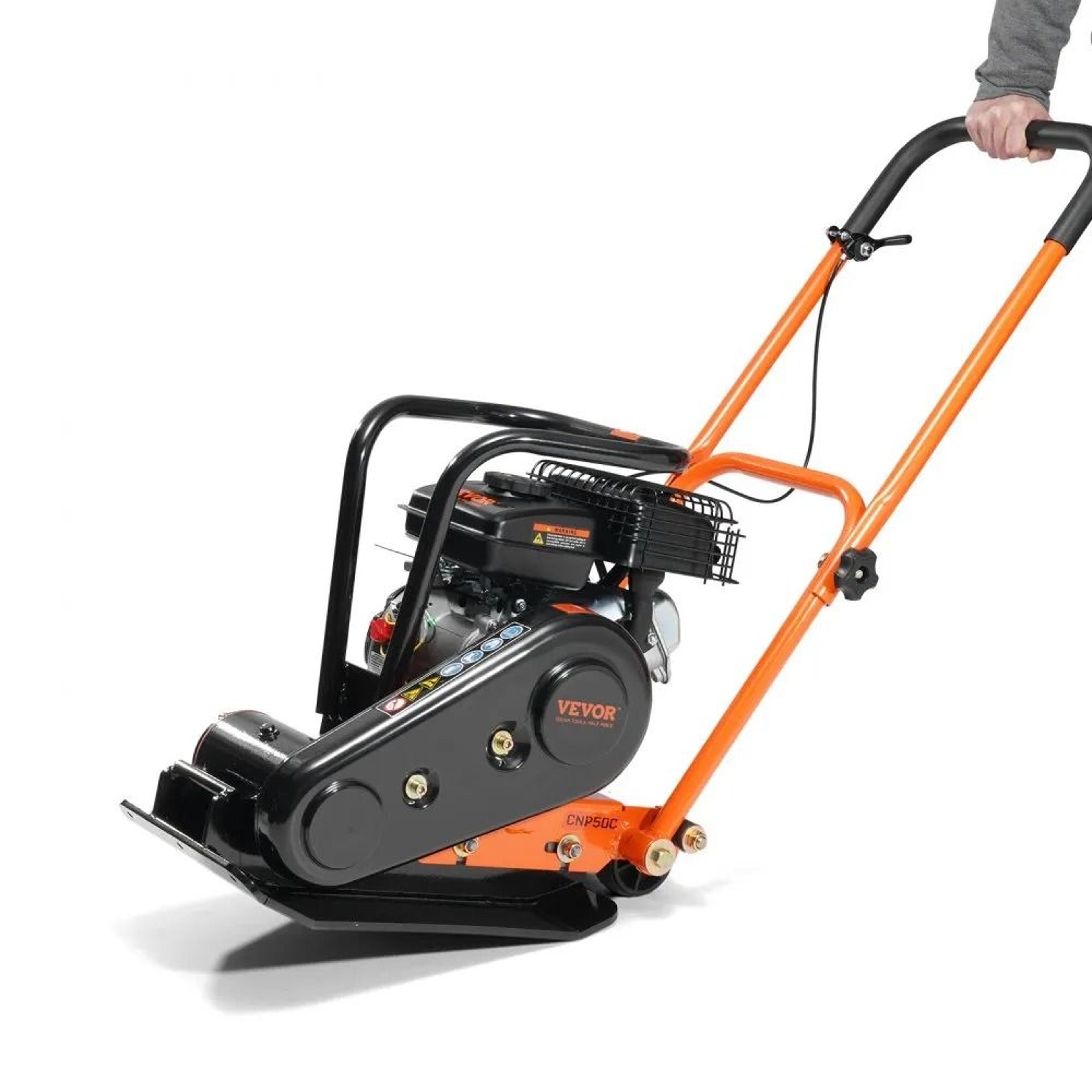 plate compactor 98cc gas engine vibratory soil tamper for construction and landscaping