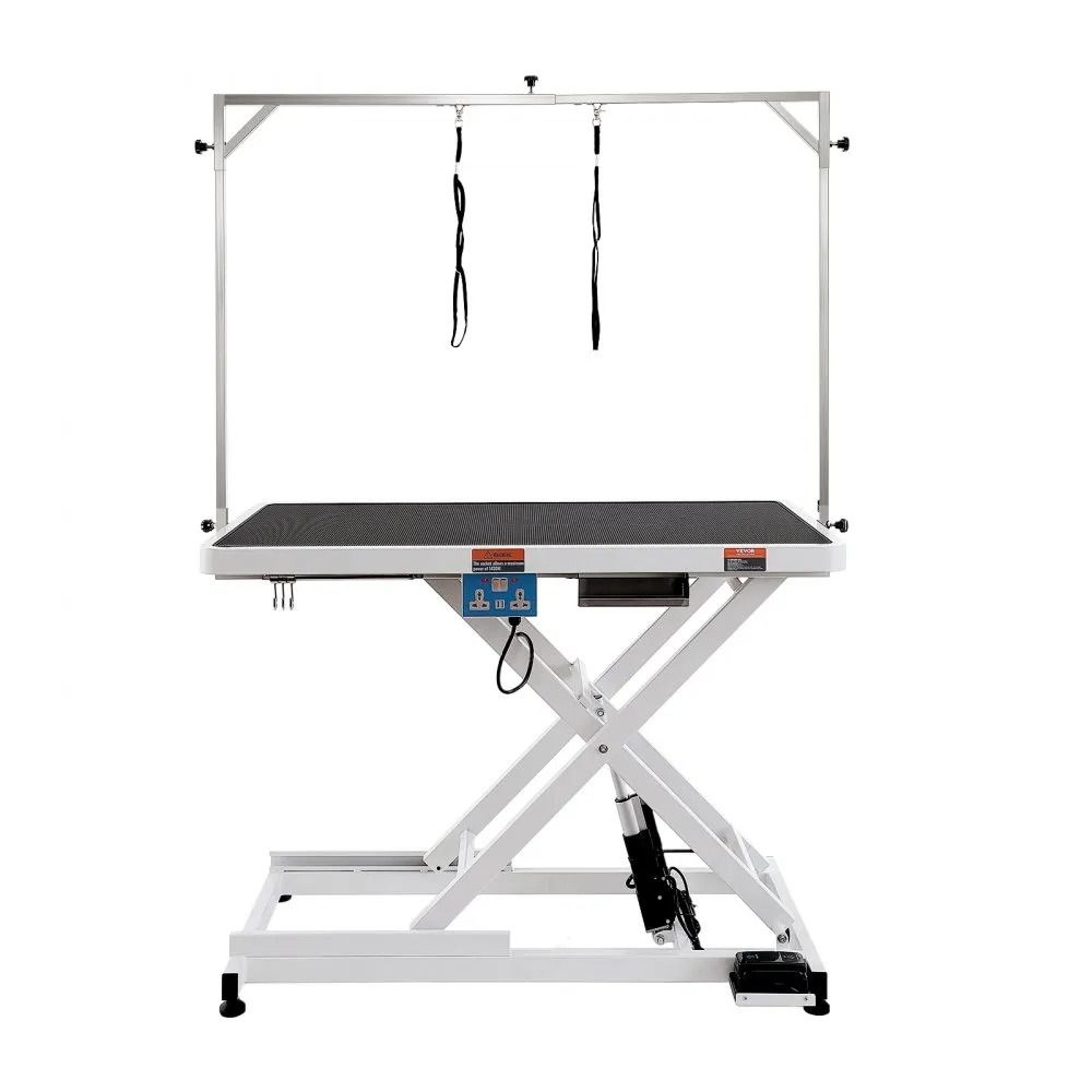 50 Inch Electric Dog Grooming Table Heavy Duty Adjustable Pet Grooming Station 7