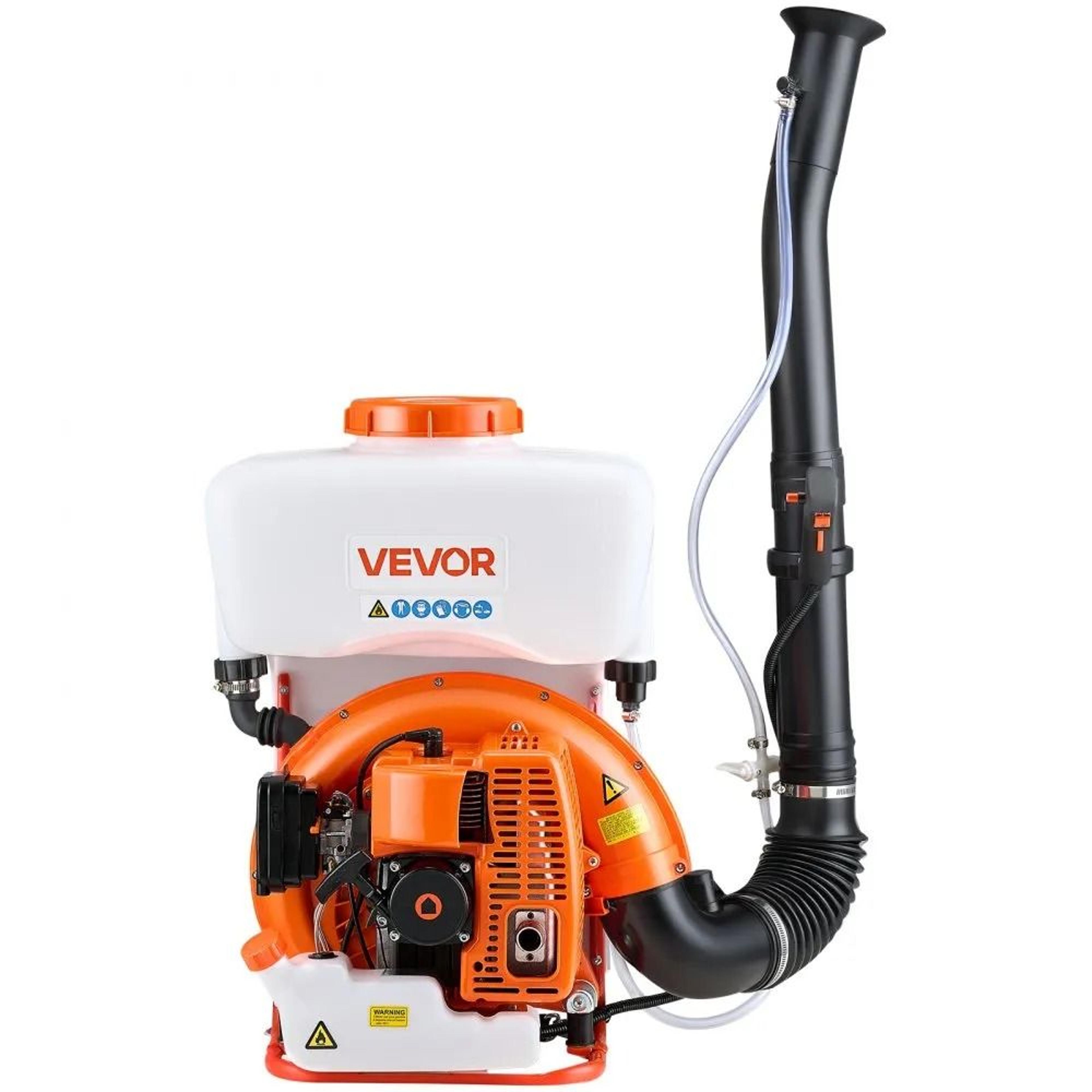 backpack fogger sprayer 63cc 3hp gas powered mister for pest control and farming