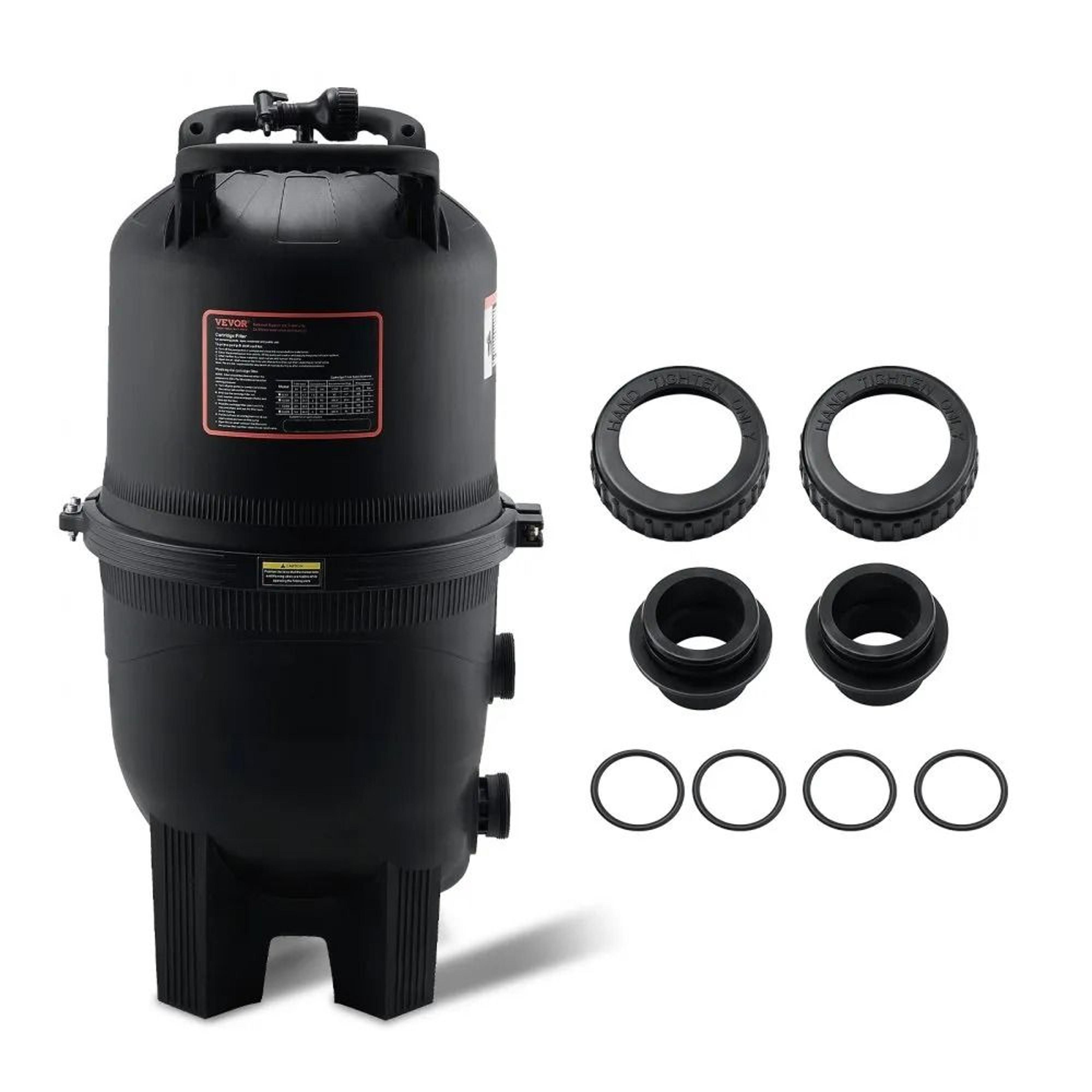 525 sq ft cartridge pool filter system for crystal clear swimming pools