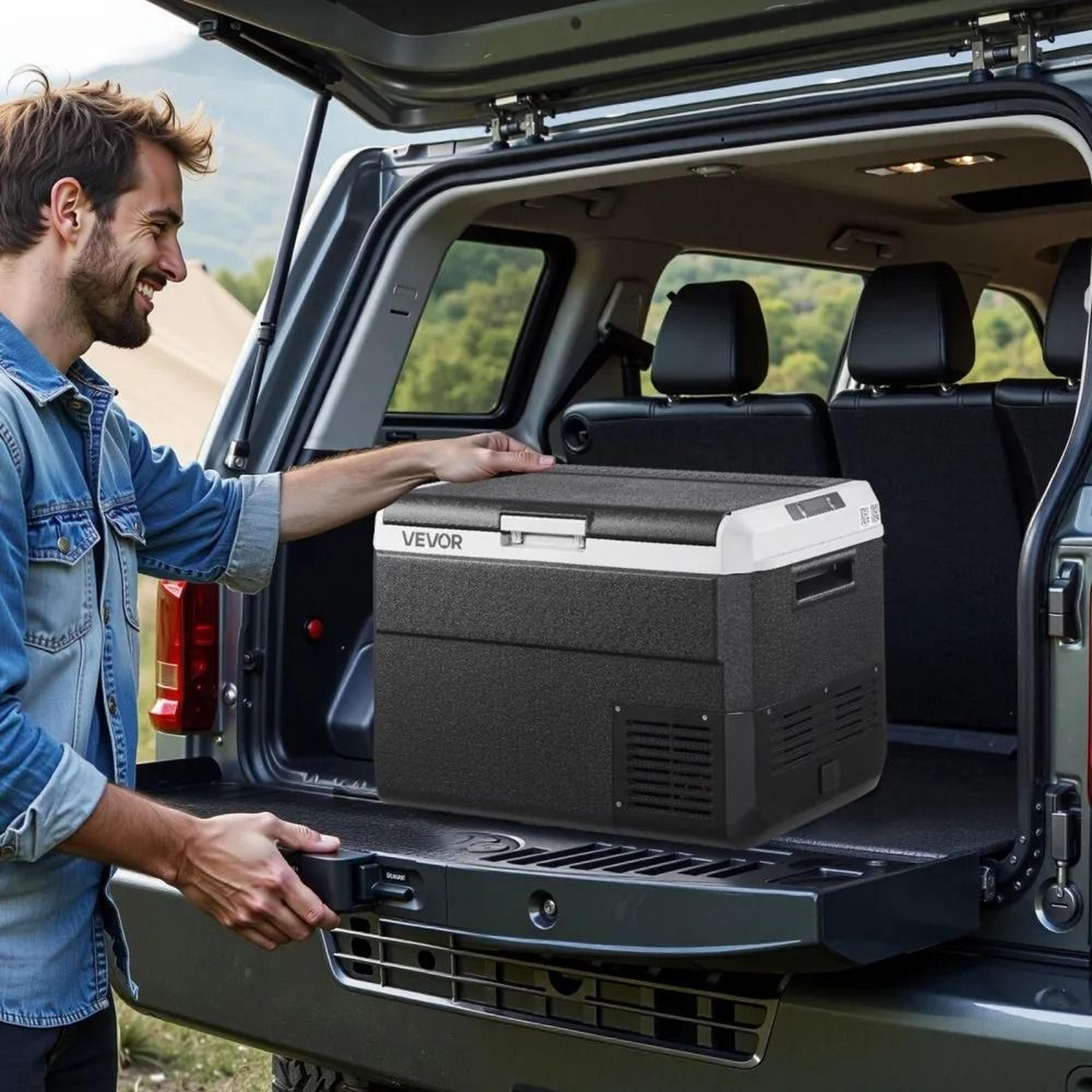 528QT 12V Car Refrigerator Portable Freezer For Camping Travel RV 6