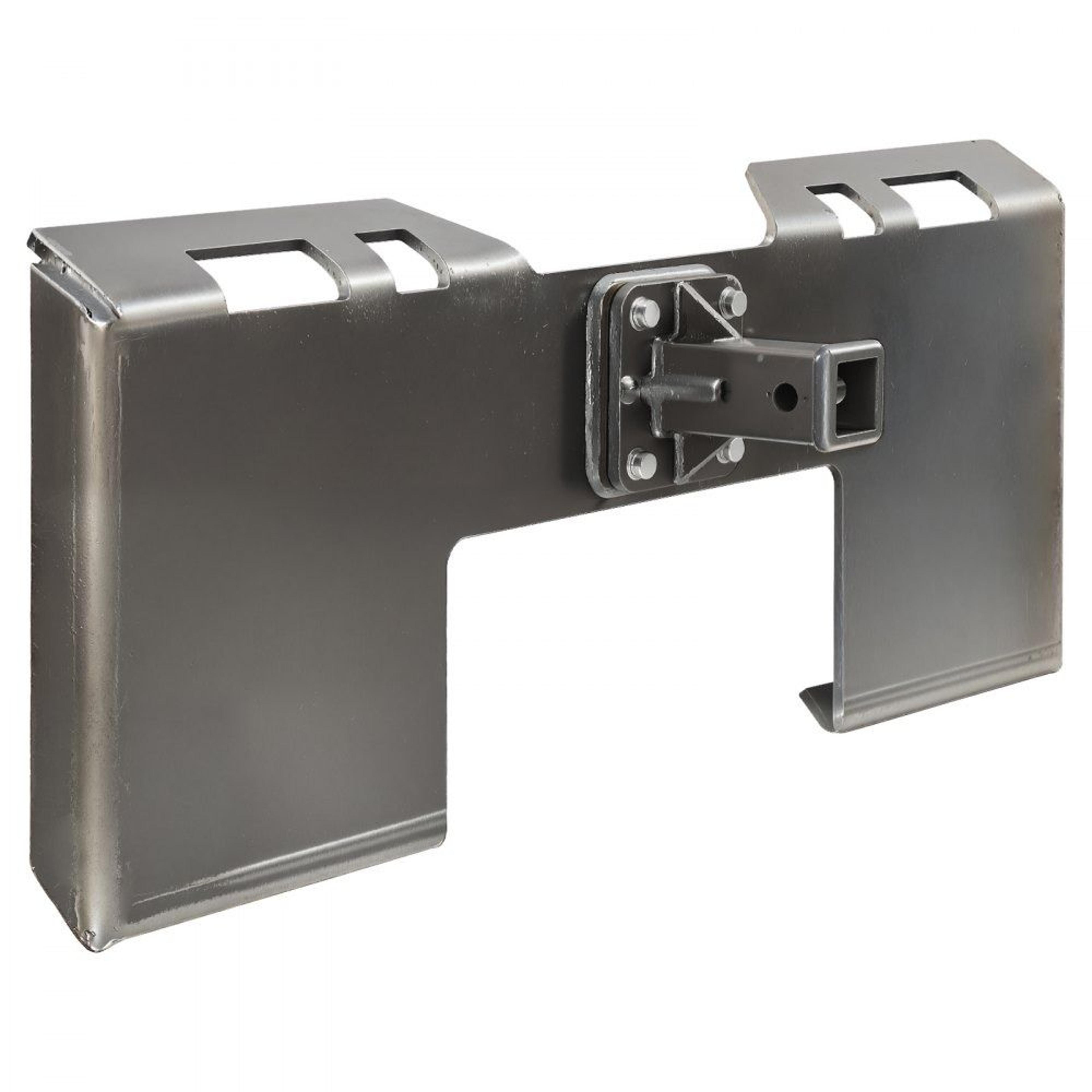 skid steer attachment plate heavy duty universal quick mount plate with hitch receiver