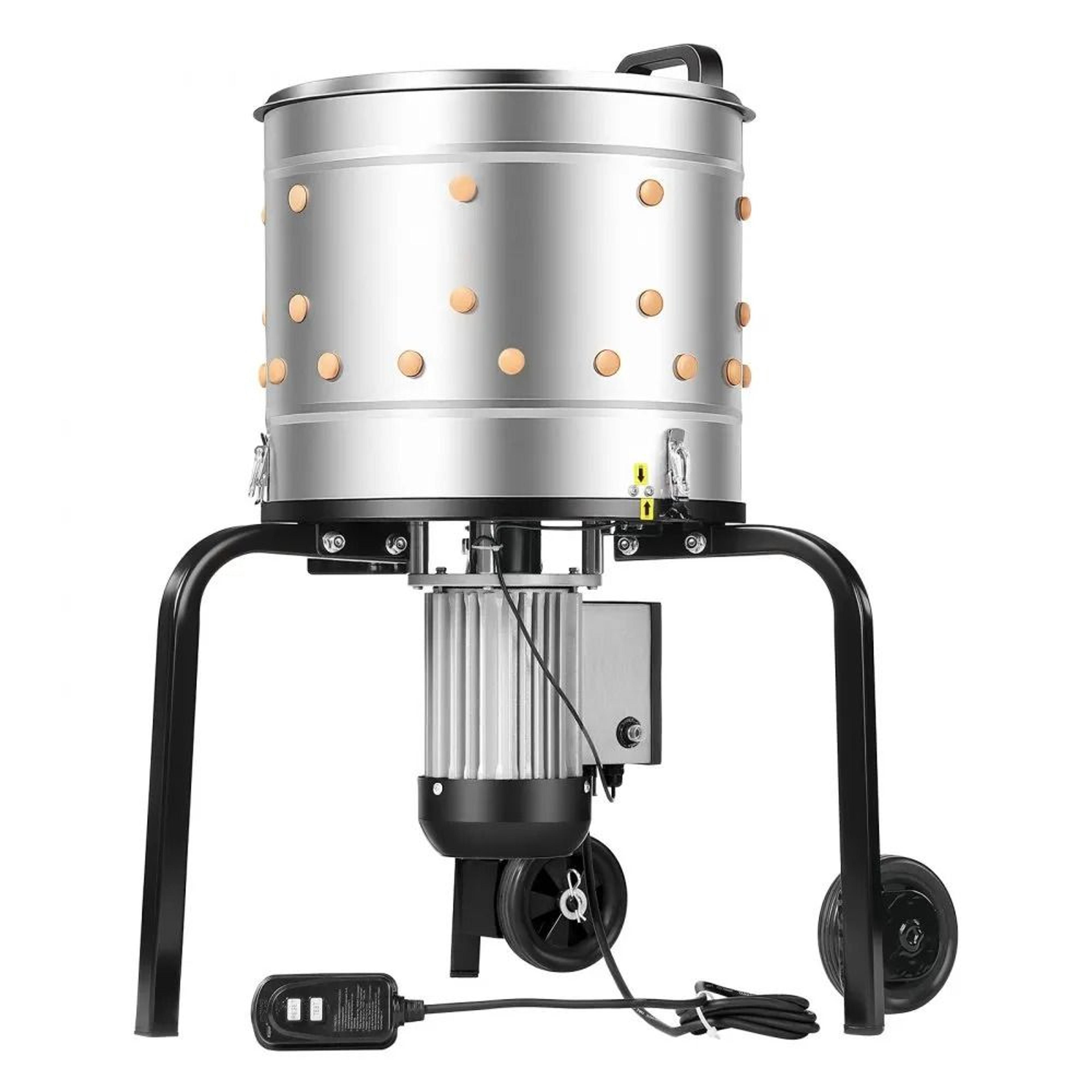 550w chicken plucker machine stainless steel electric poultry feather remover