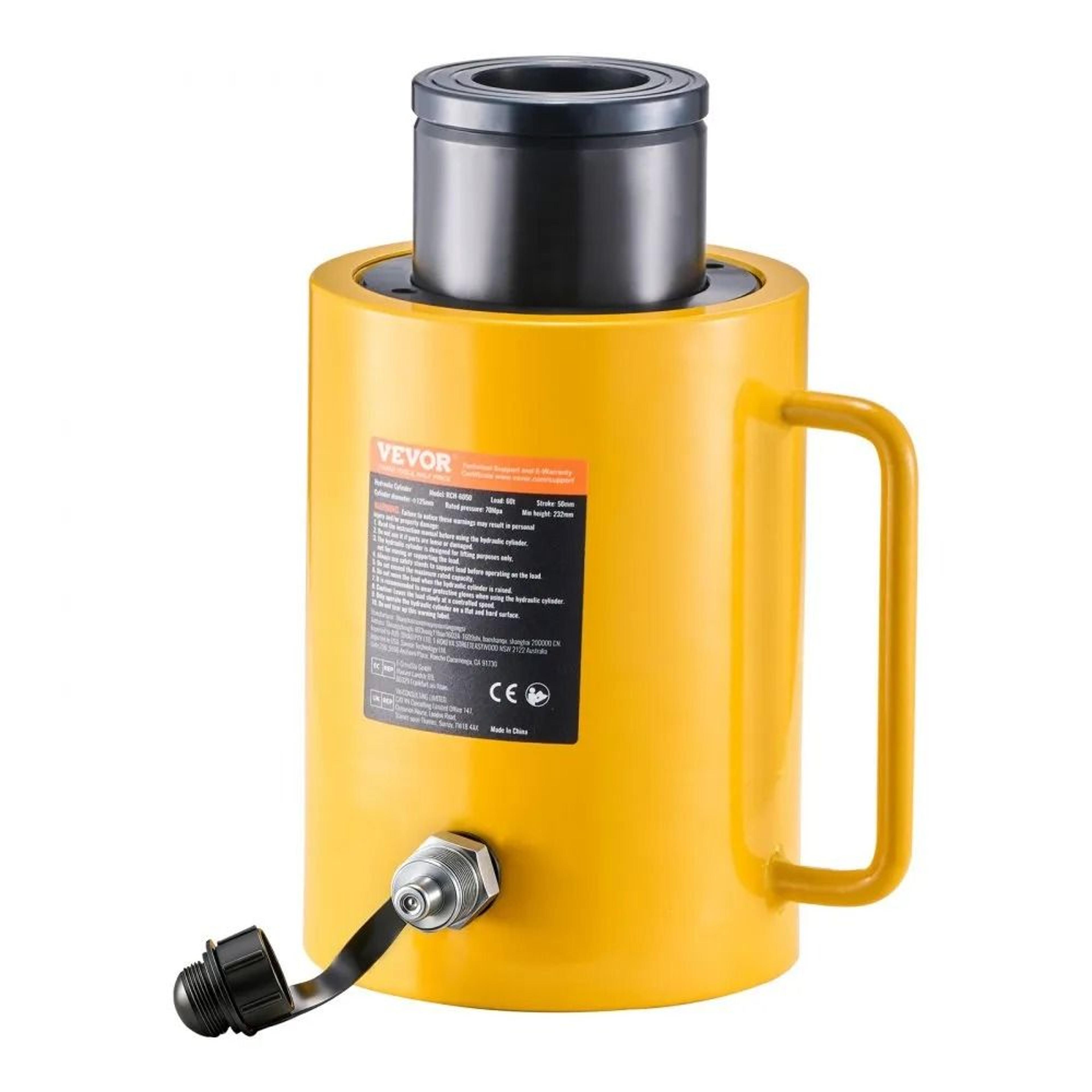 60 Ton Hollow Hydraulic Cylinder Jack With 2 Inch Stroke 8