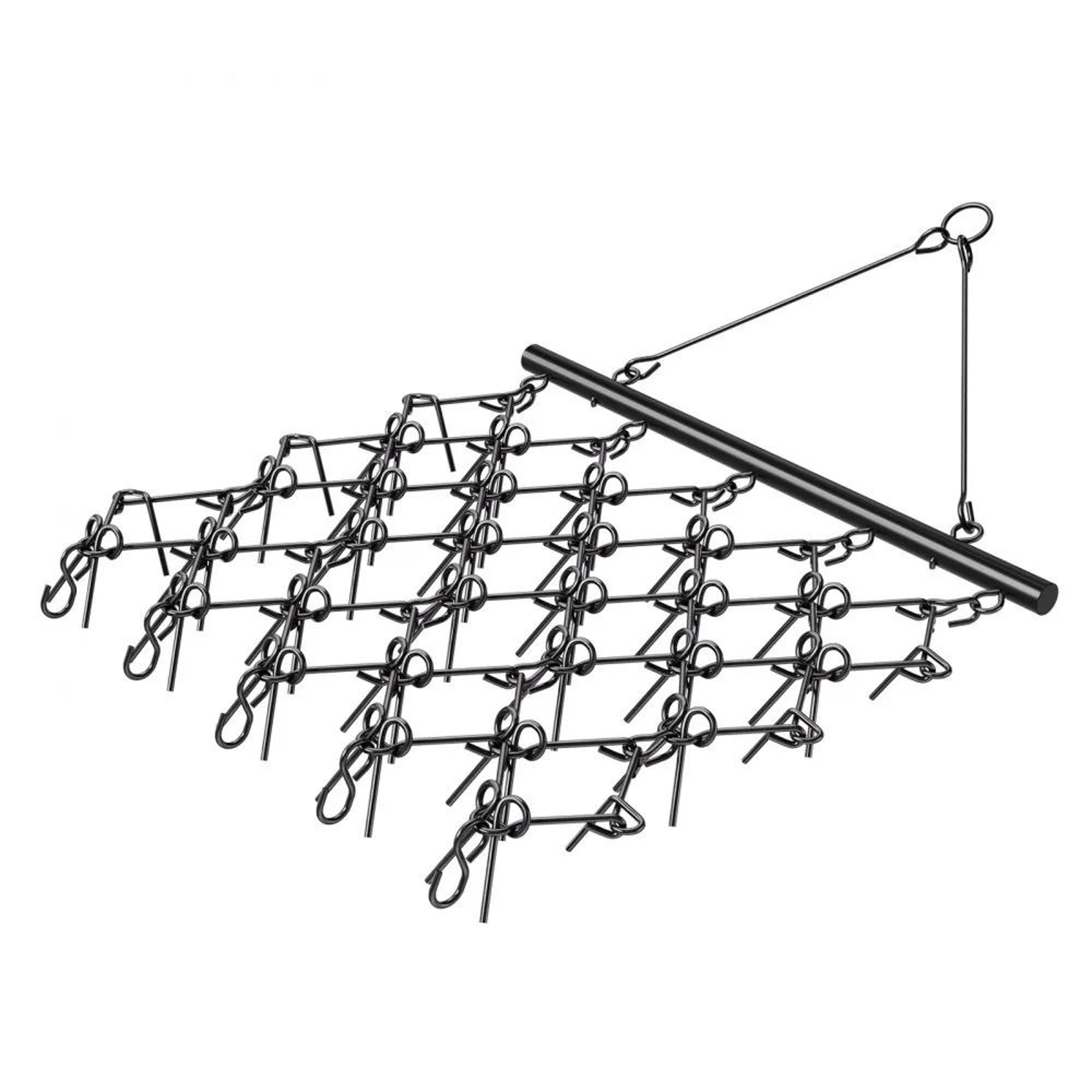 5 x 4.5 ft heavy duty drag harrow atv chain harrow for soil and driveway leveling