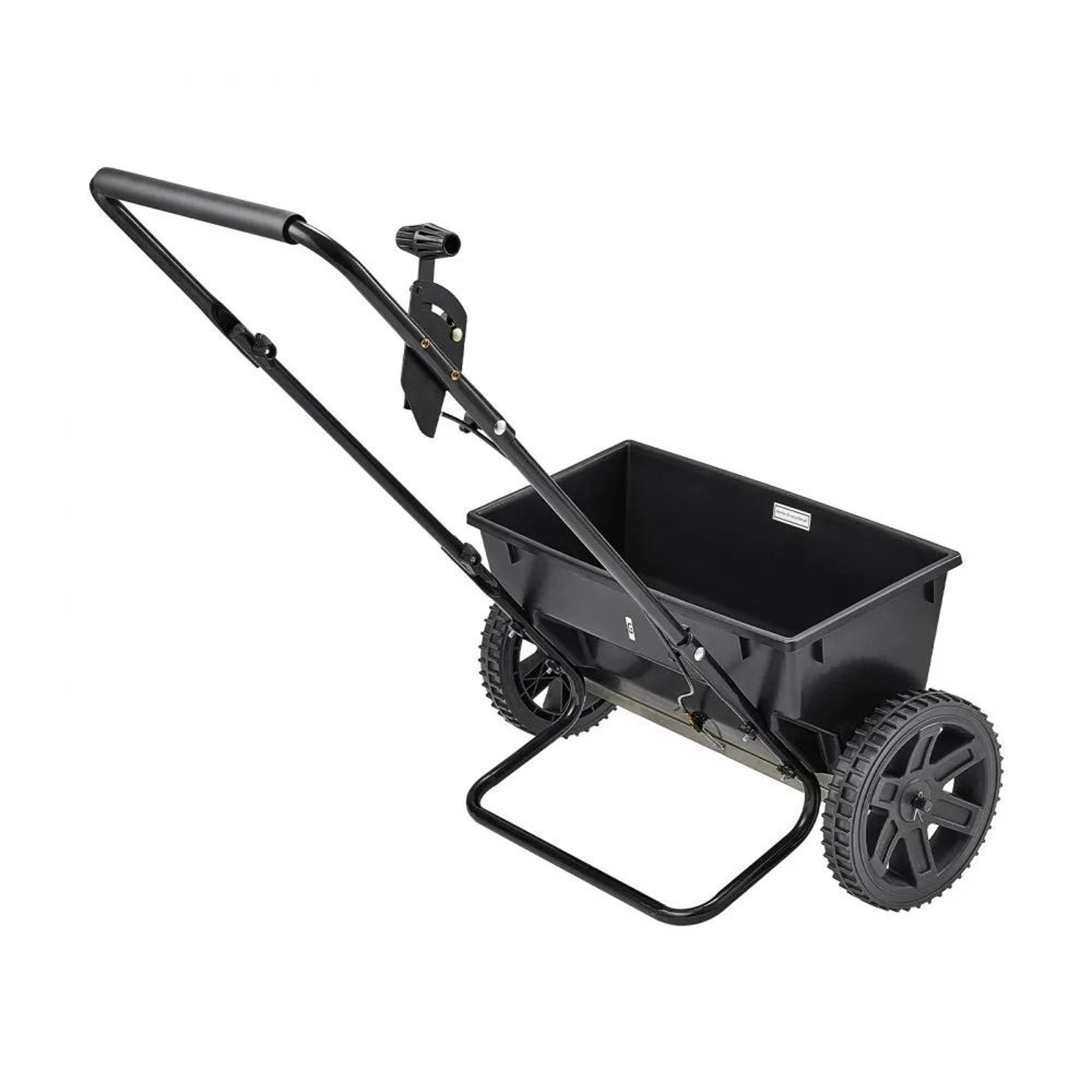 Walk Behind Push Spreader 50LB Lawn Fertilizer Seed Spreader 6
