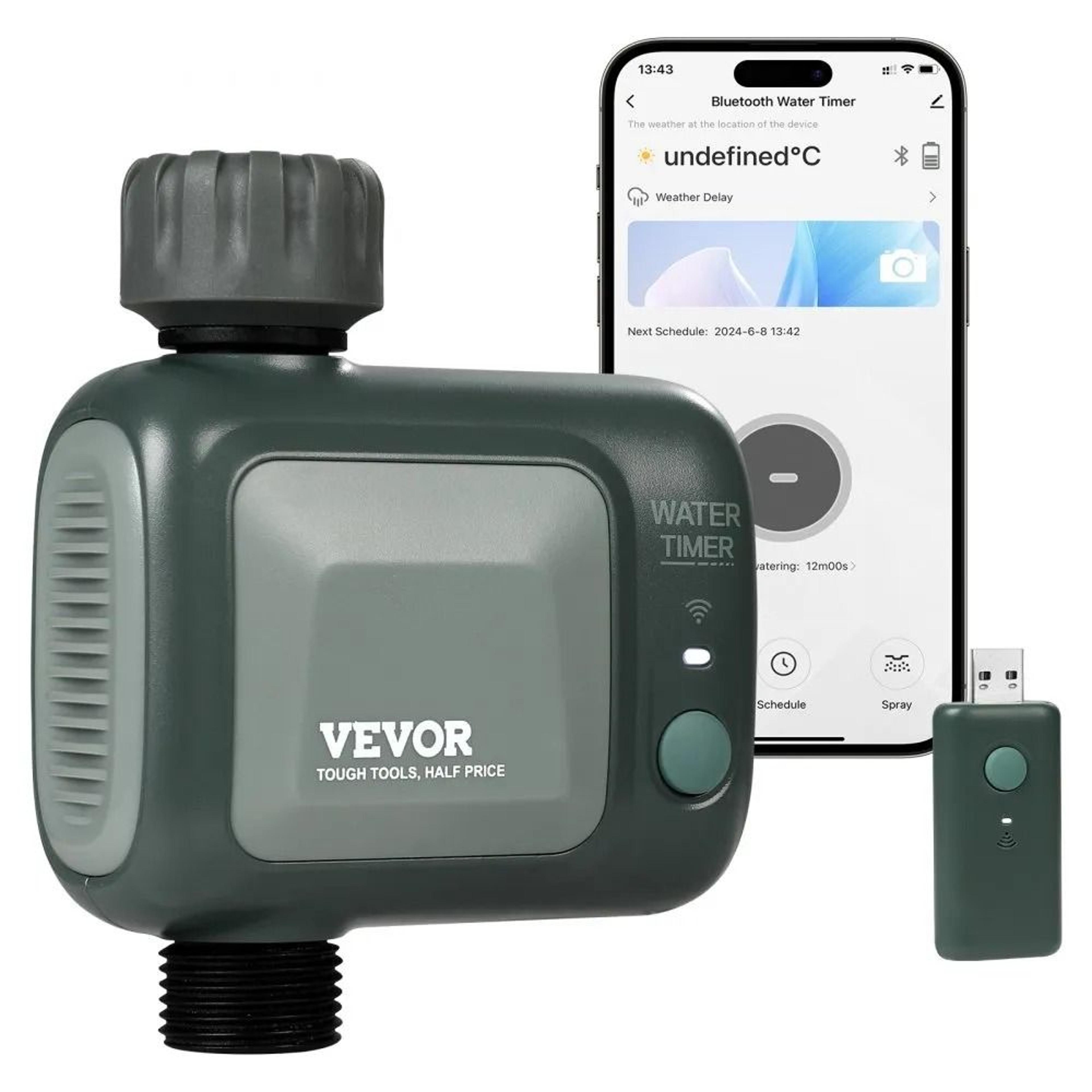 wifi sprinkler timer smart hose faucet water timer with app control