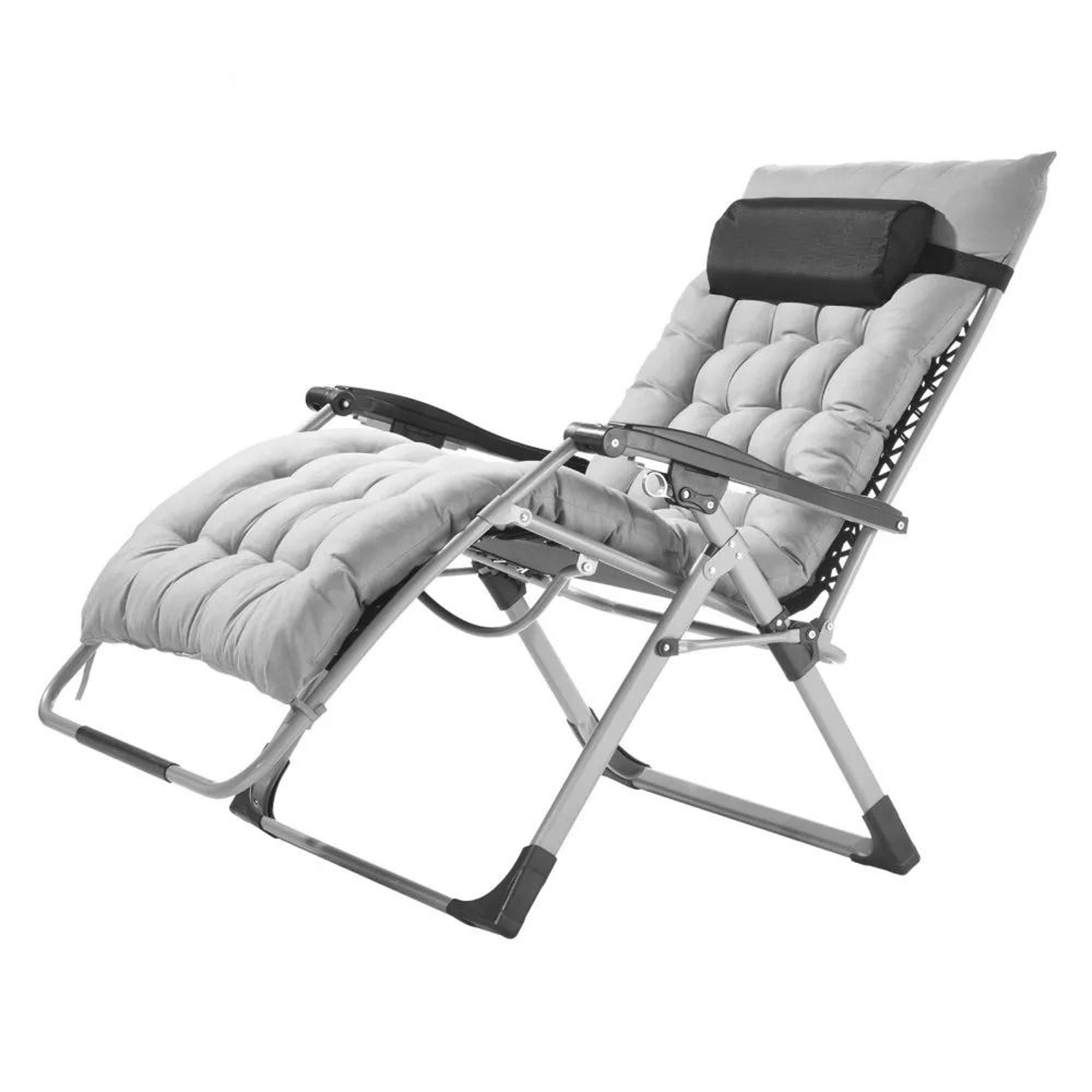 Zero Gravity Chair 500lbs Heavy Duty Recliner With Cushion And Cup Holder 7