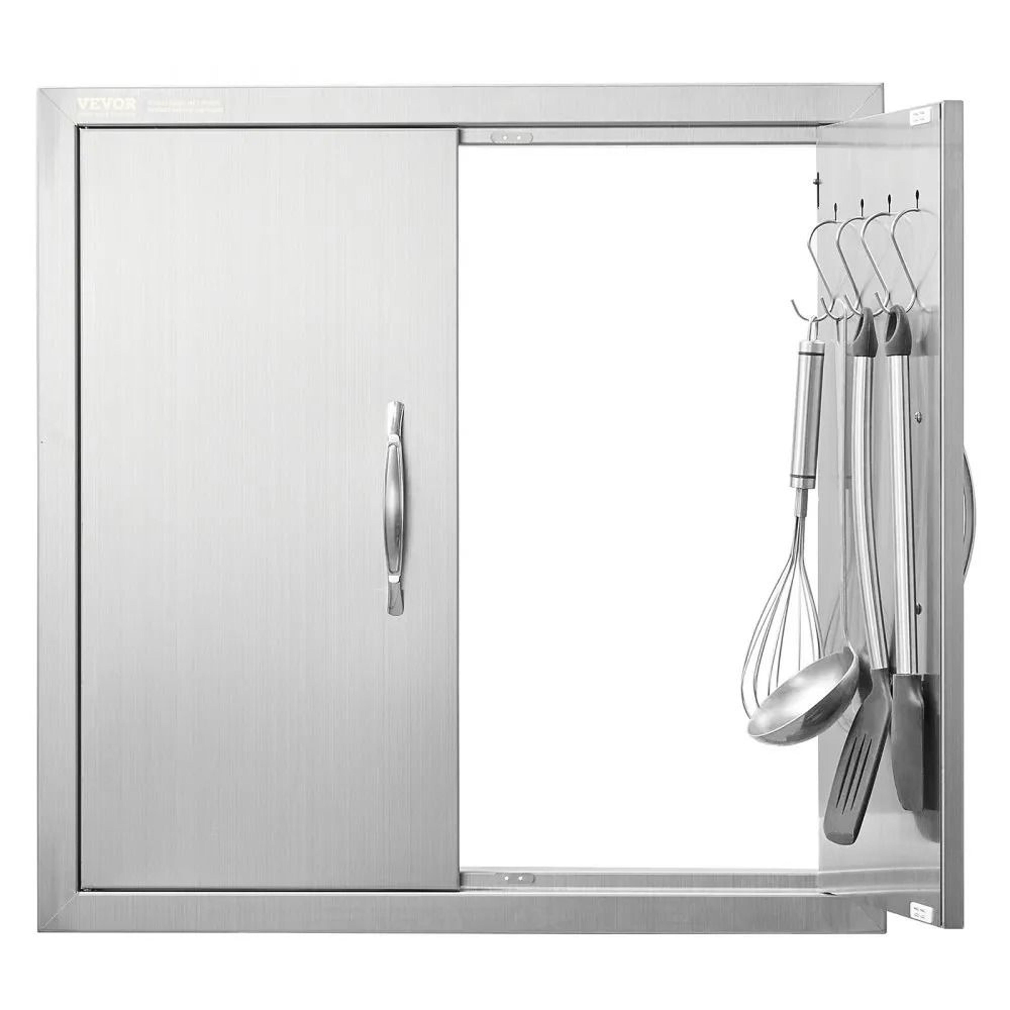 bbq access door 24 inch stainless steel outdoor kitchen cabinet door