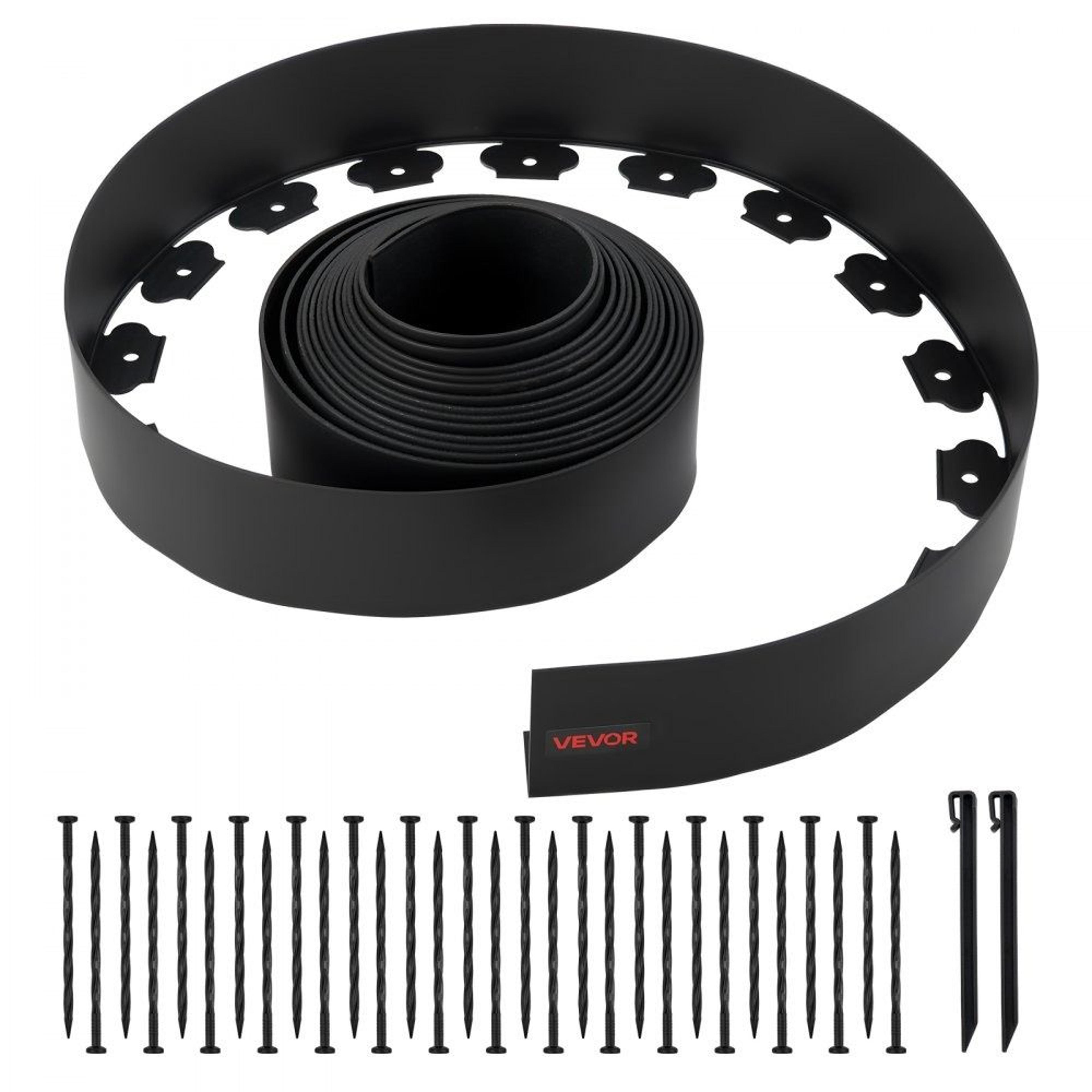 landscape edging 33 ft flexible no dig garden border for flower beds and lawns