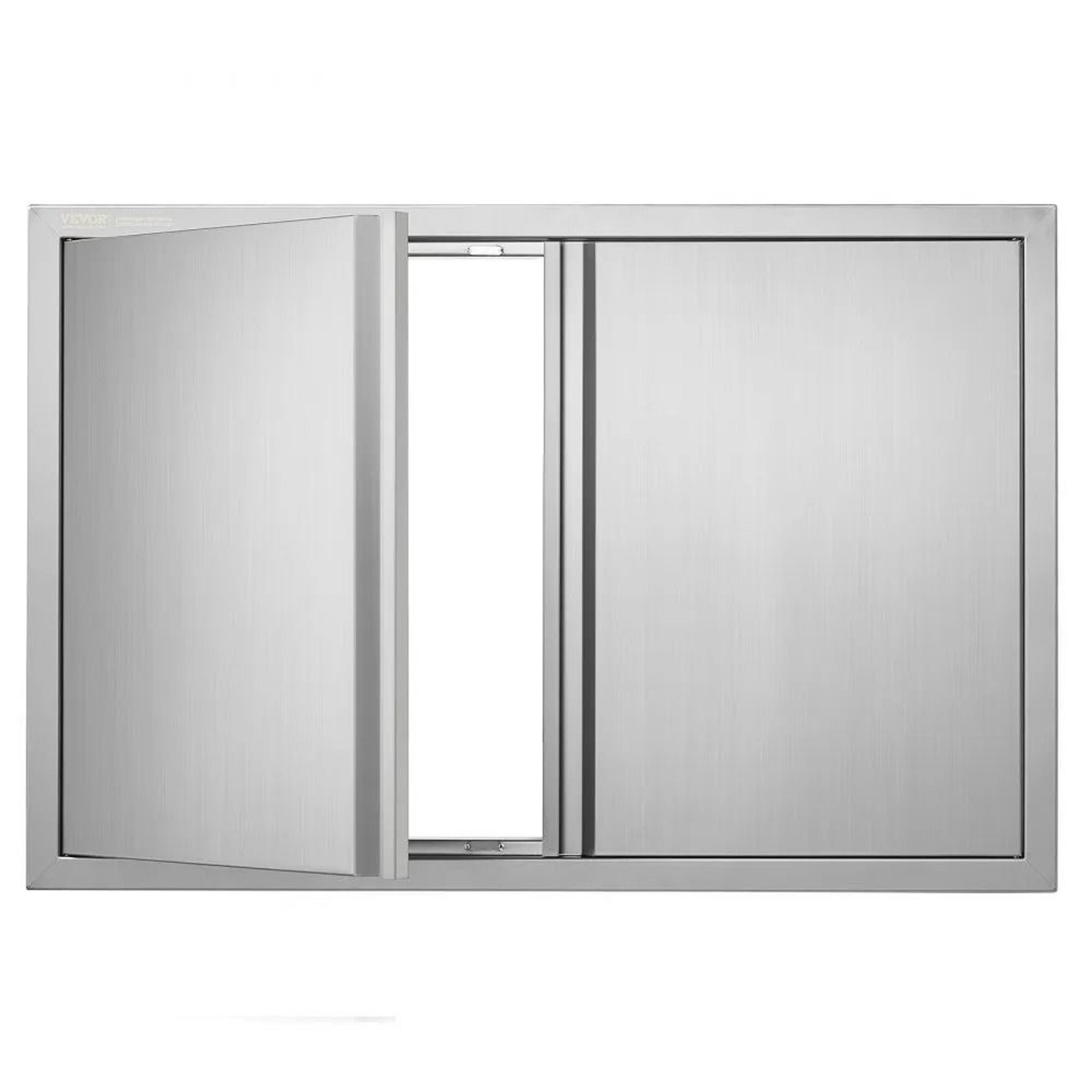 36x24 inch stainless steel bbq access door for outdoor kitchen cabinets