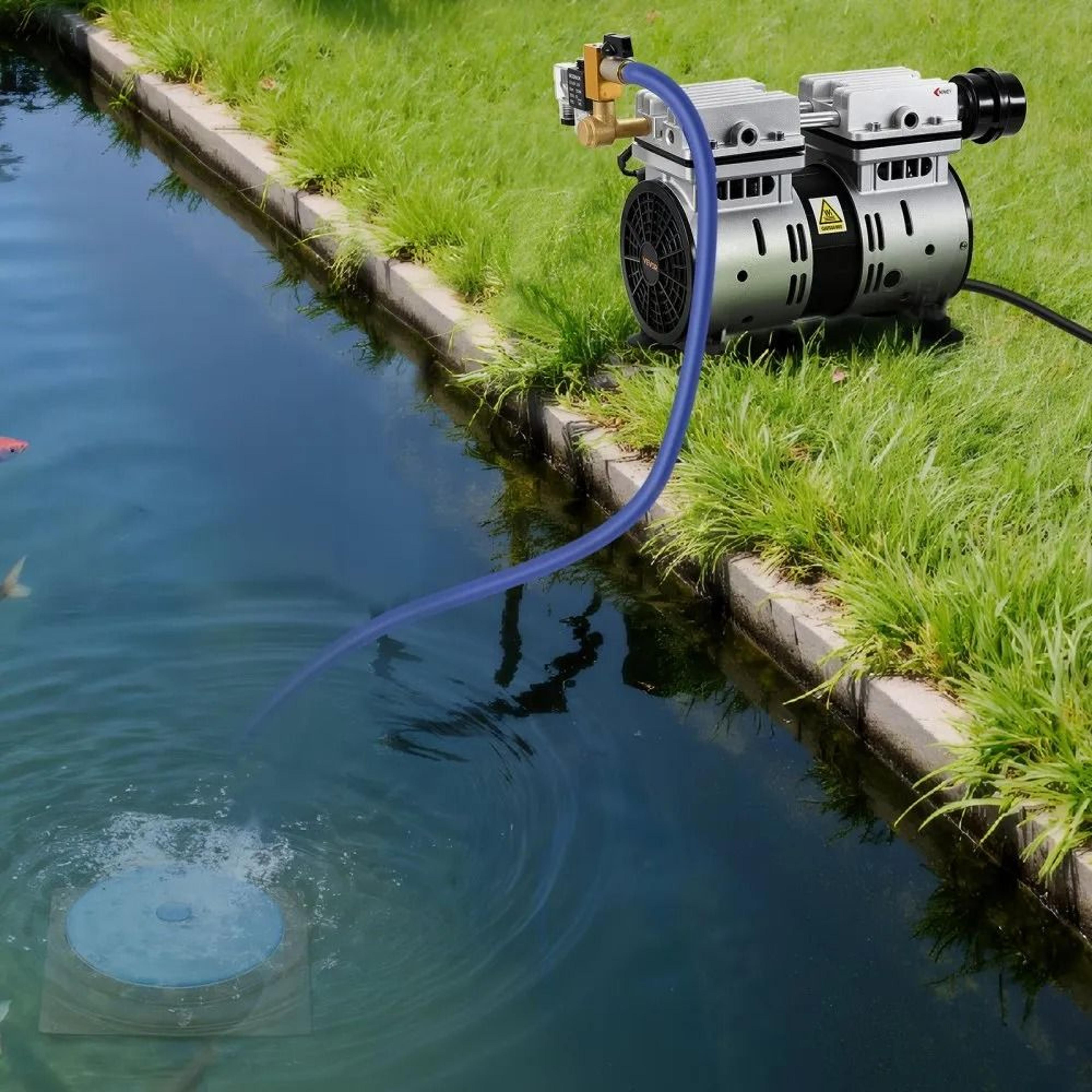 Pond Aerator 52 CFM Oxygen Circulation System For Large Ponds And Lakes 6