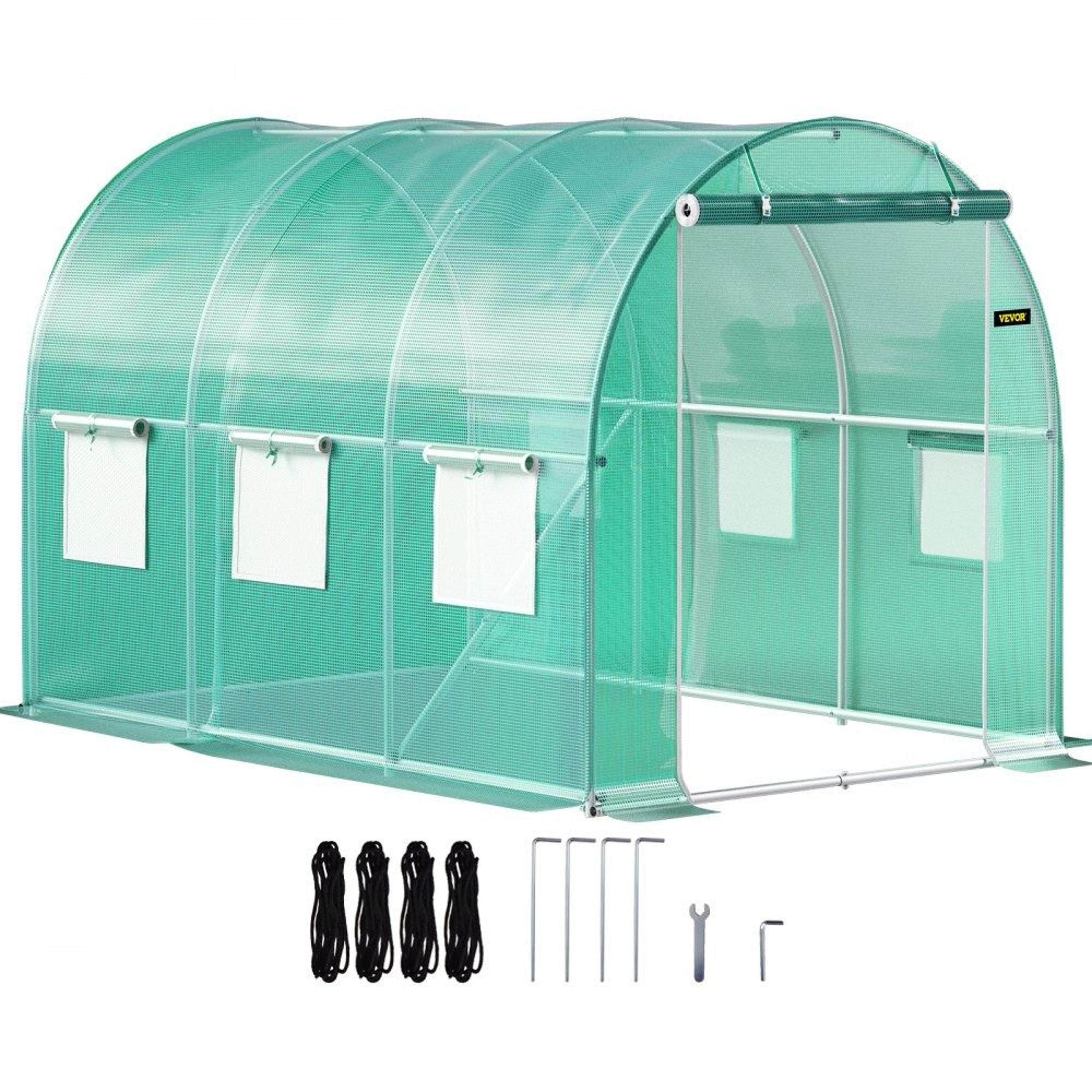 walk in tunnel greenhouse 10x7x7 ft waterproof plant growing house
