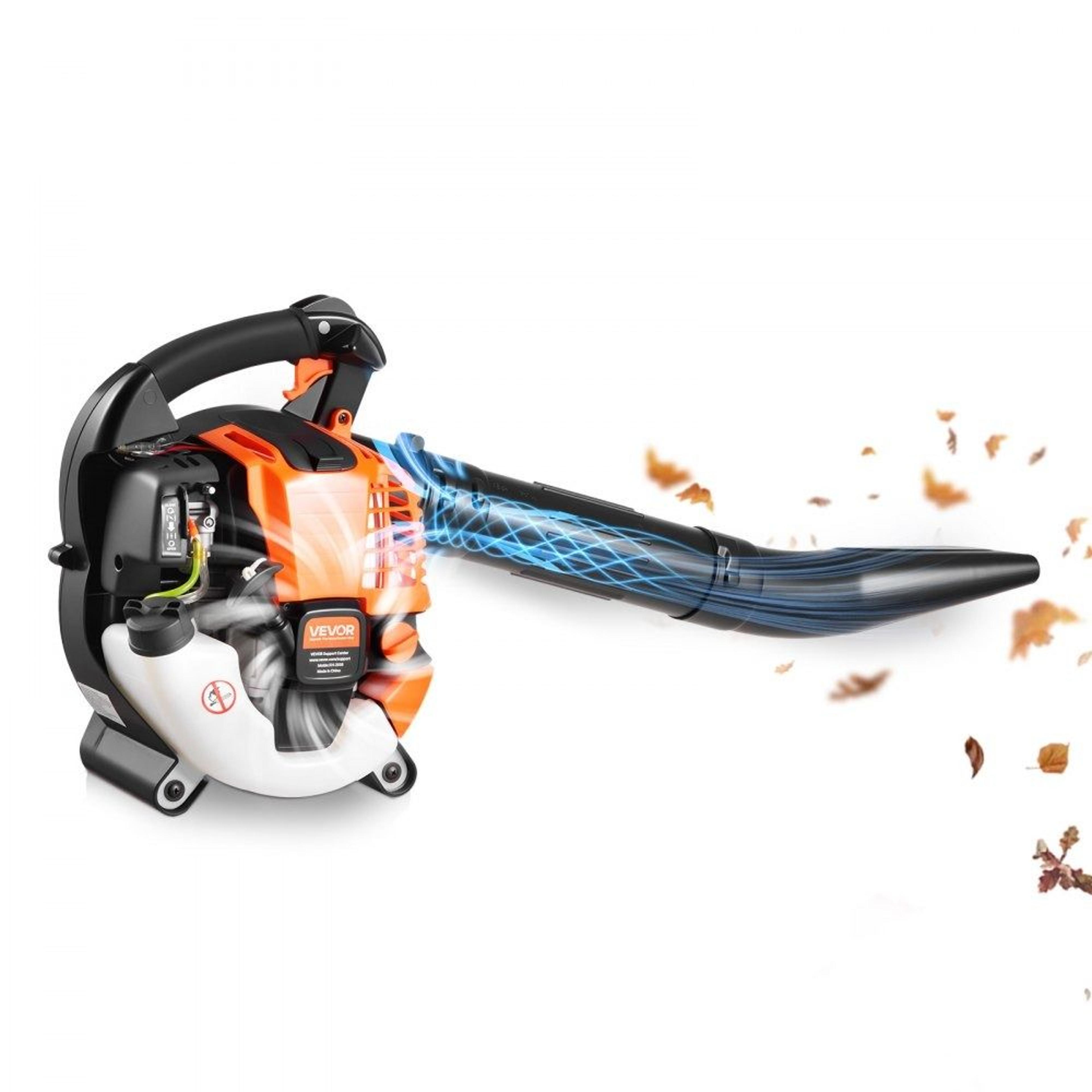 gas leaf blower 25.4cc 4 stroke handheld yard cleanup blower