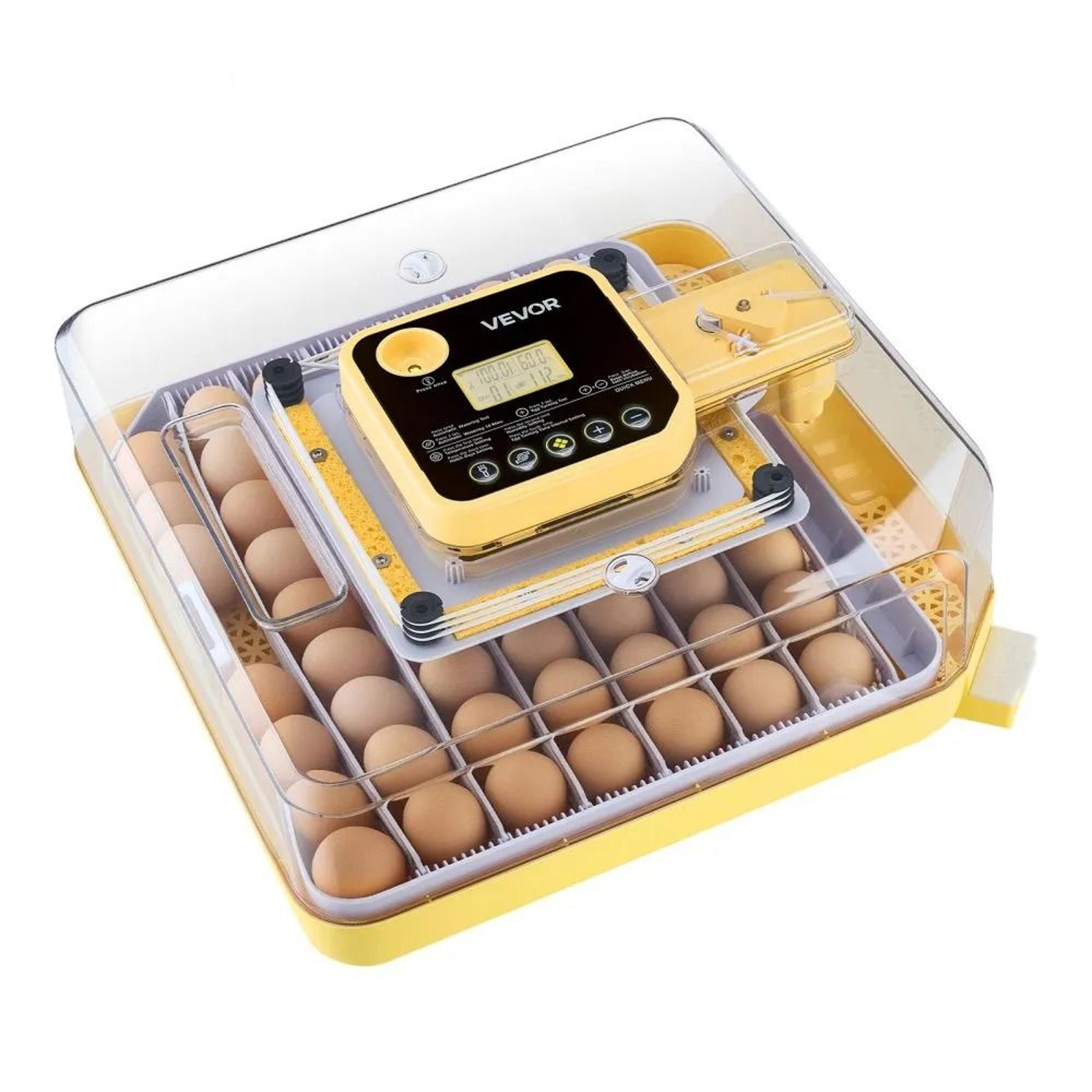 48 Egg Incubator With Automatic Egg Turner Humidity Control And LED Candler 7