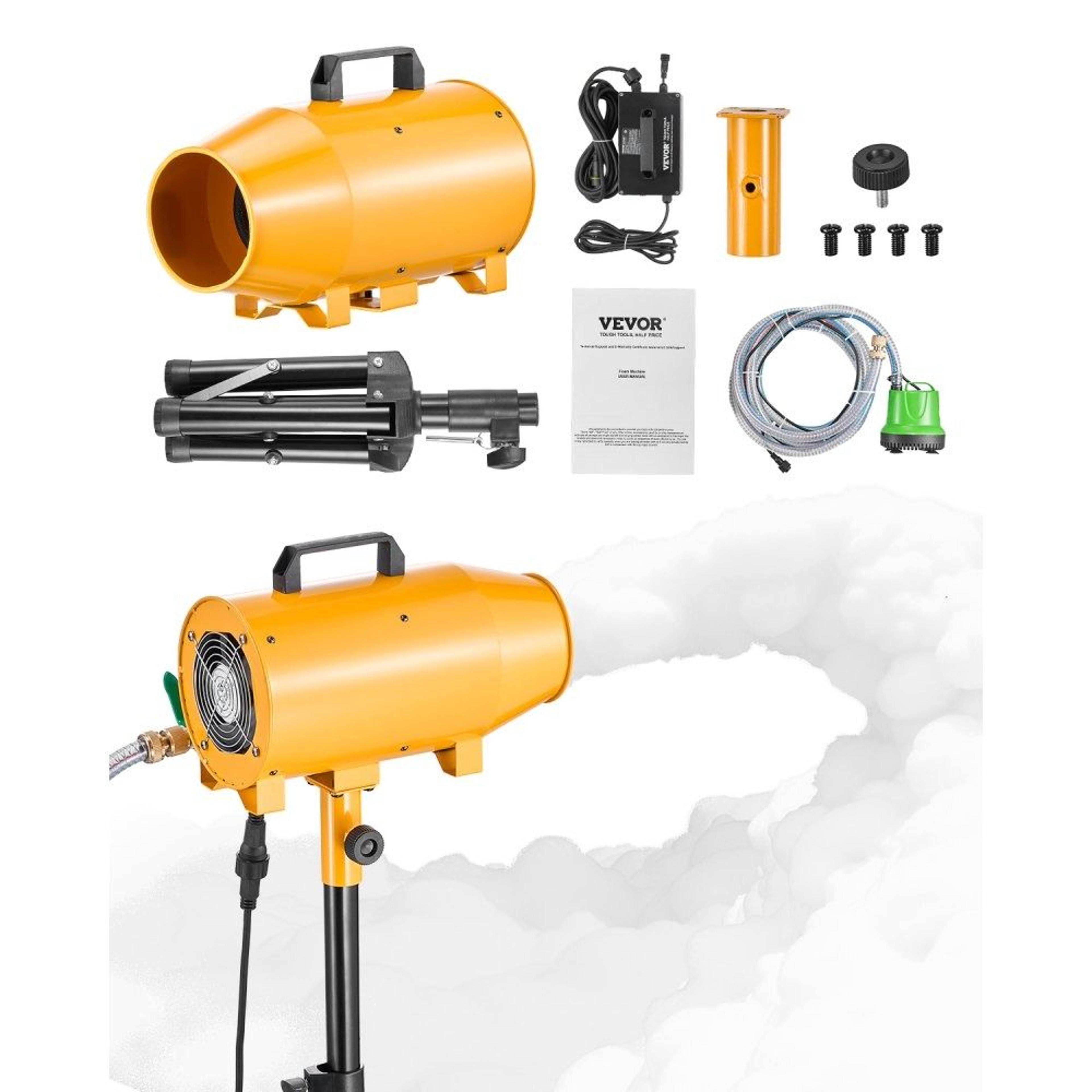 Foam Machine For Parties With Adjustable Foam Cannon And Tripod 6