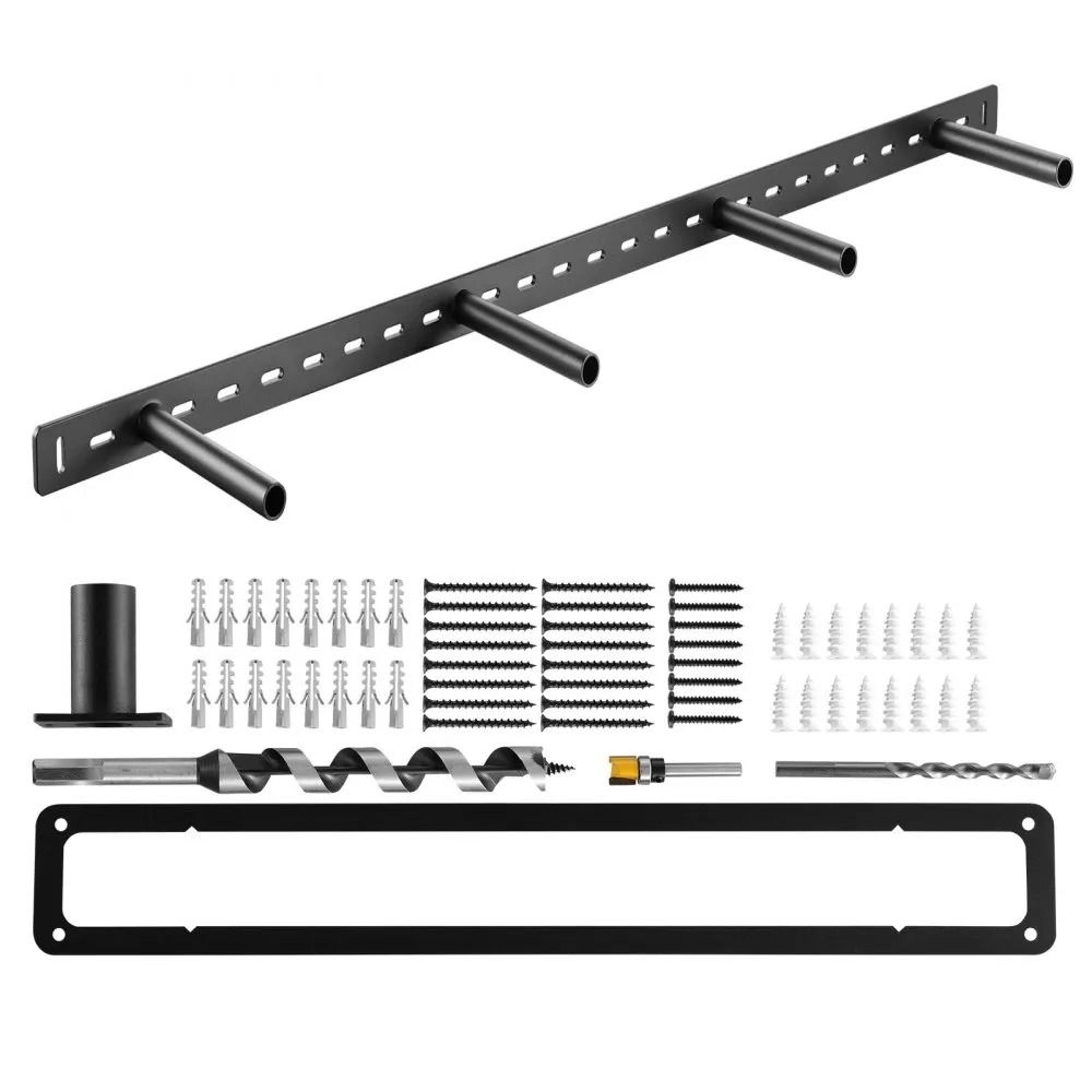 heavy duty floating shelf bracket 43 inch hidden wall mount support